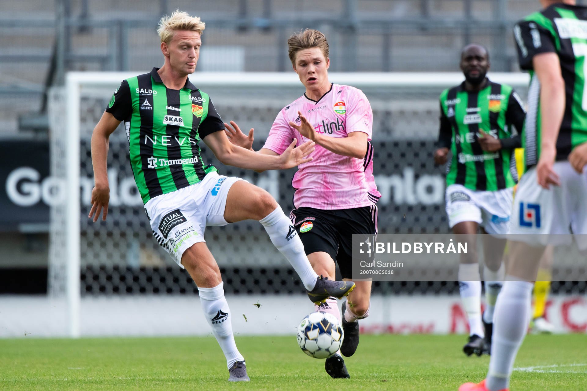 GAIS Joackim Åberg och Dalkurds Gustav Berggren