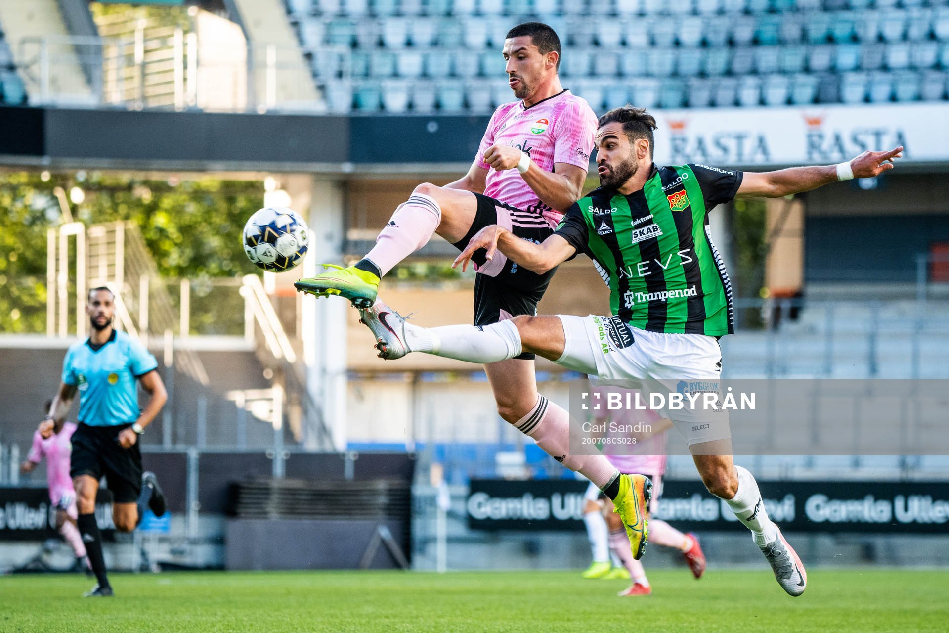 Dalkurds Irfan Jasarevic och GAIS Mervan Celik