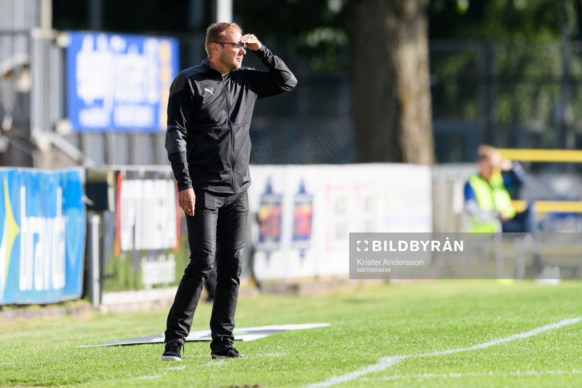 Halmstads tränare Magnus Haglund