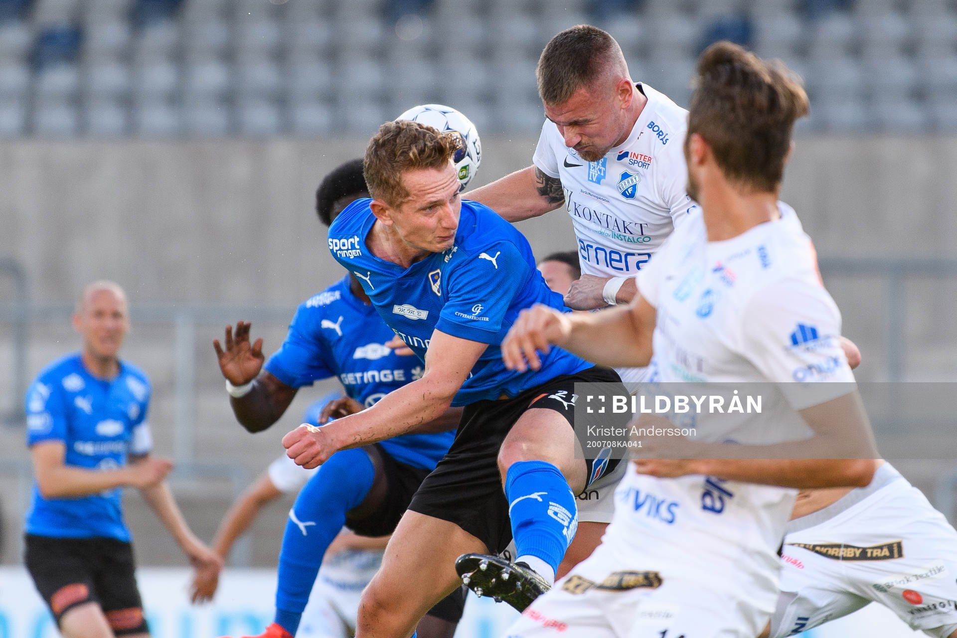Halmstads Andreas Bengtsson och Norrbys Rasmus Örqvist