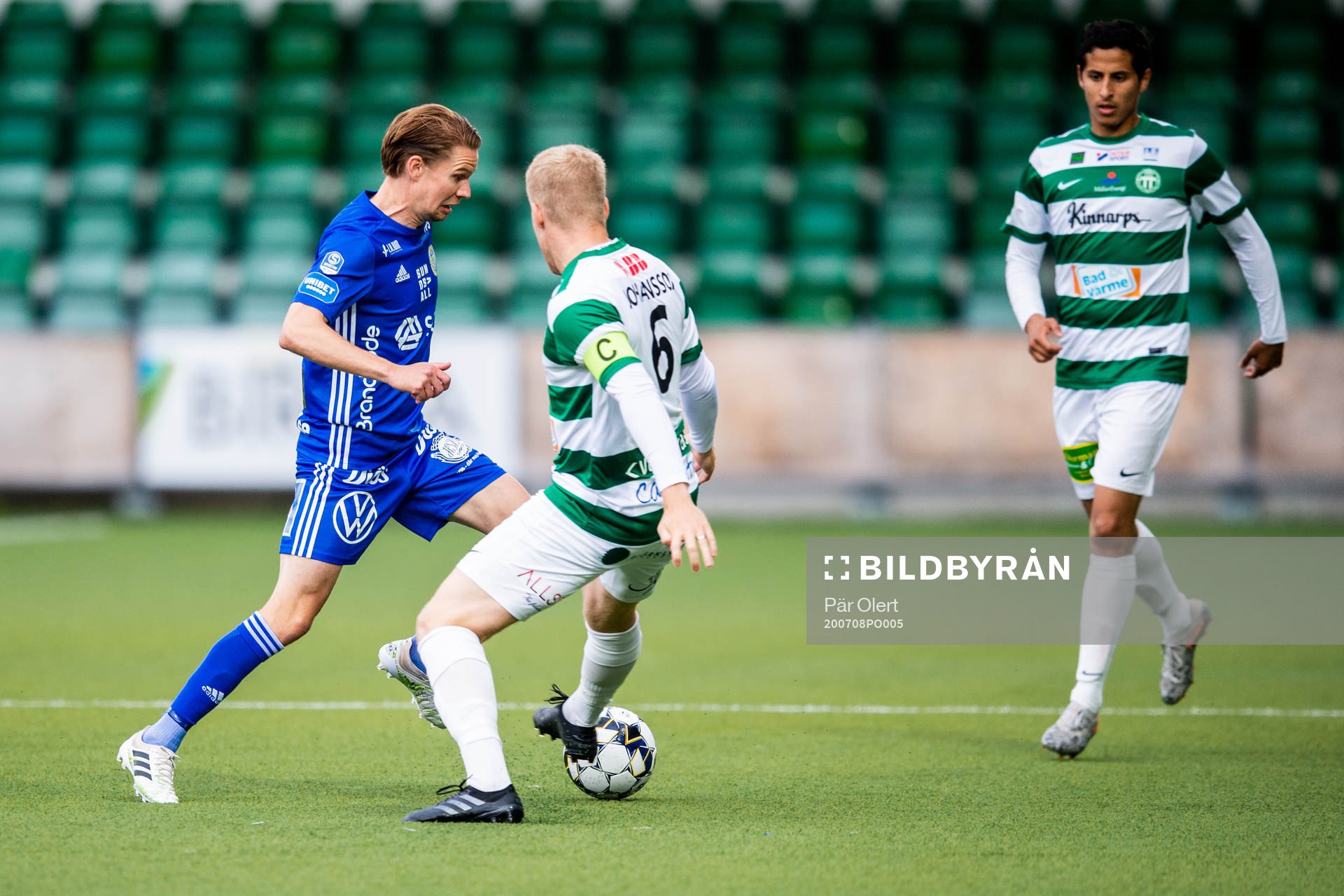 Sundsvalls Johan Blomberg och Västerås Simon Johansson
