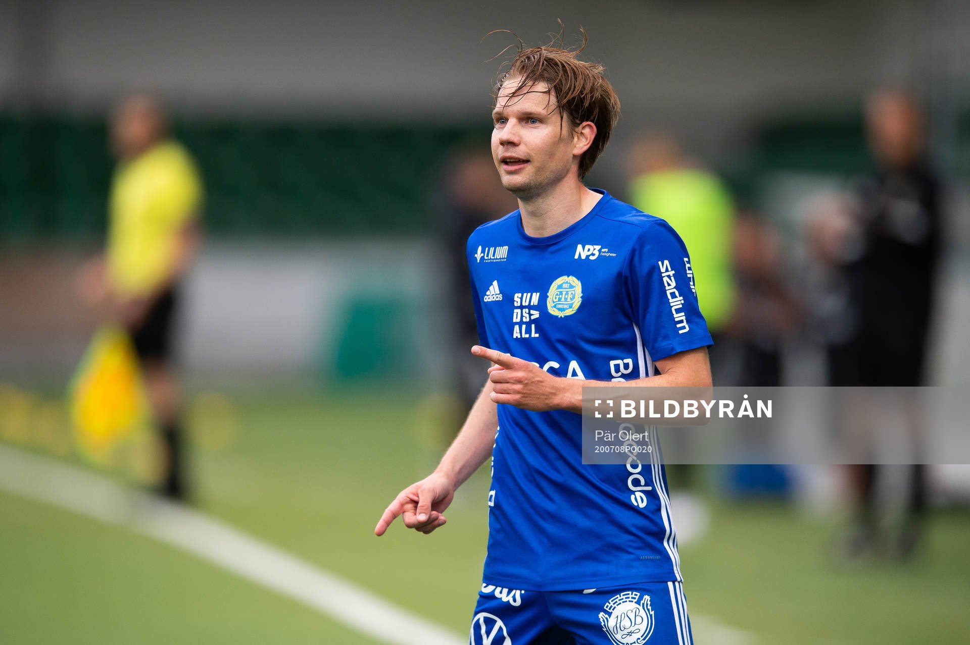 Sundsvalls Johan Blomberg jublar