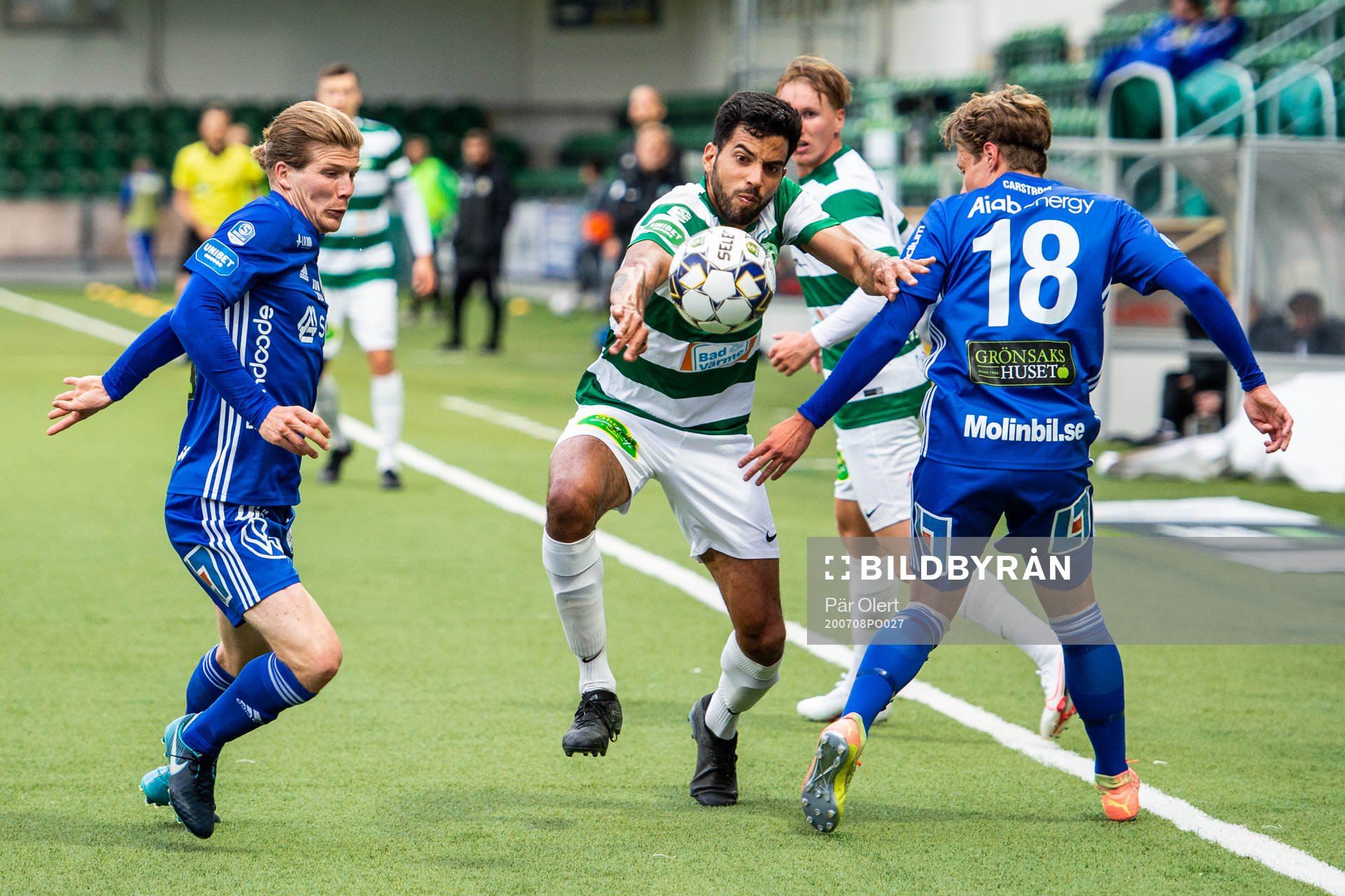 Sundsvalls Oliver Berg och Jesper Carström mot Västerås