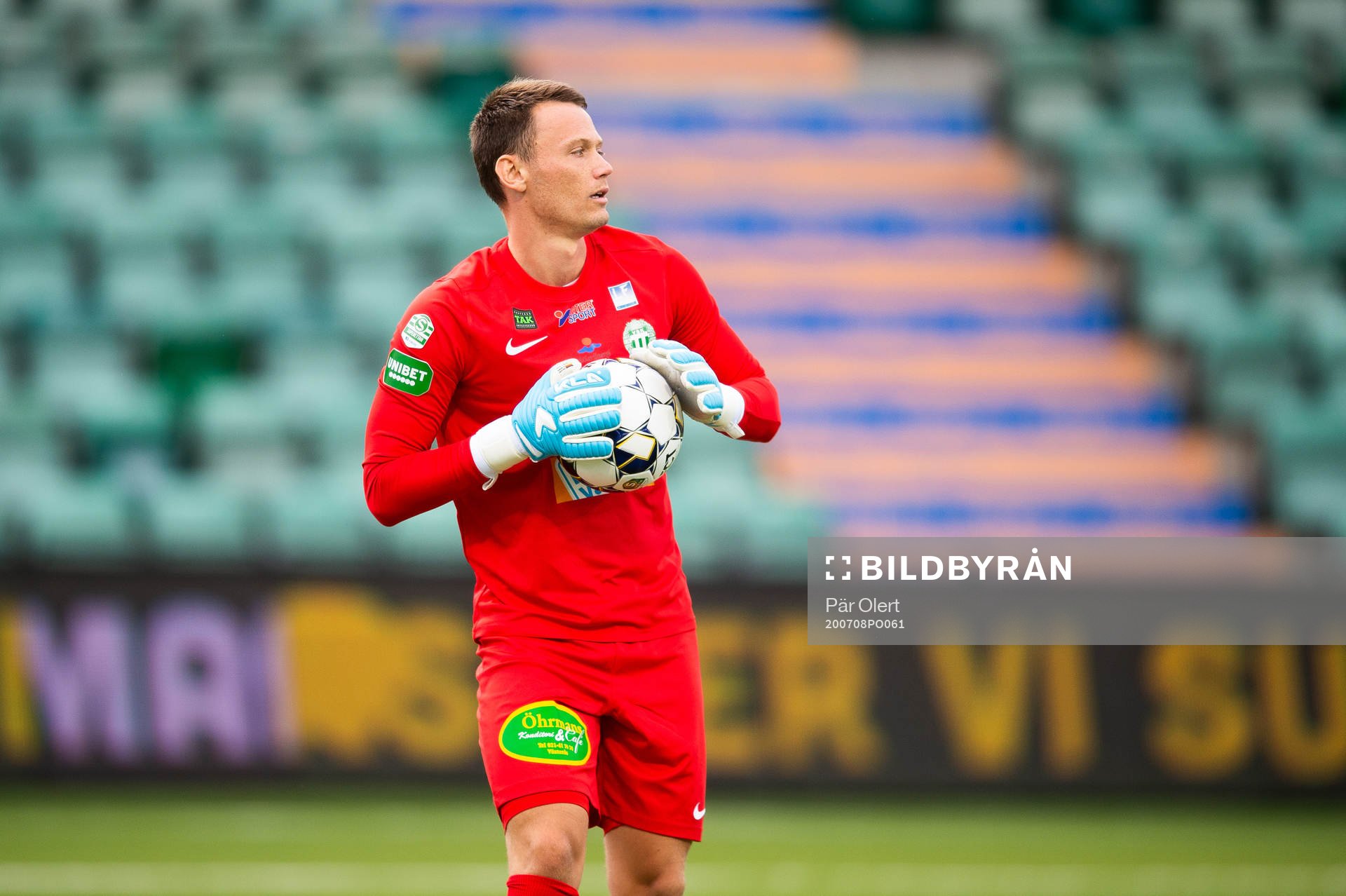 Västerås målvakt Anton Fagerström