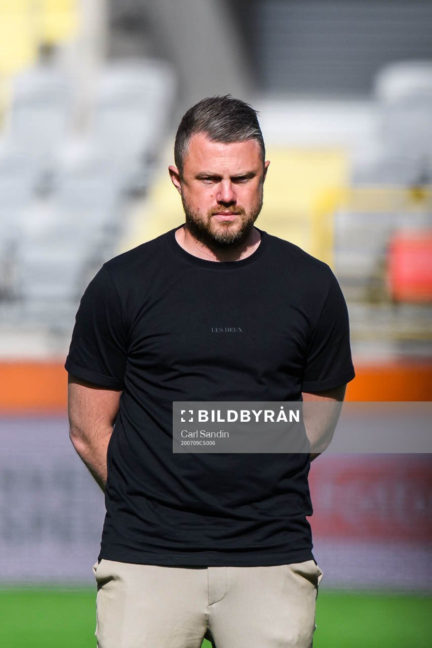 Elfsborgs manager Jimmy Thelin