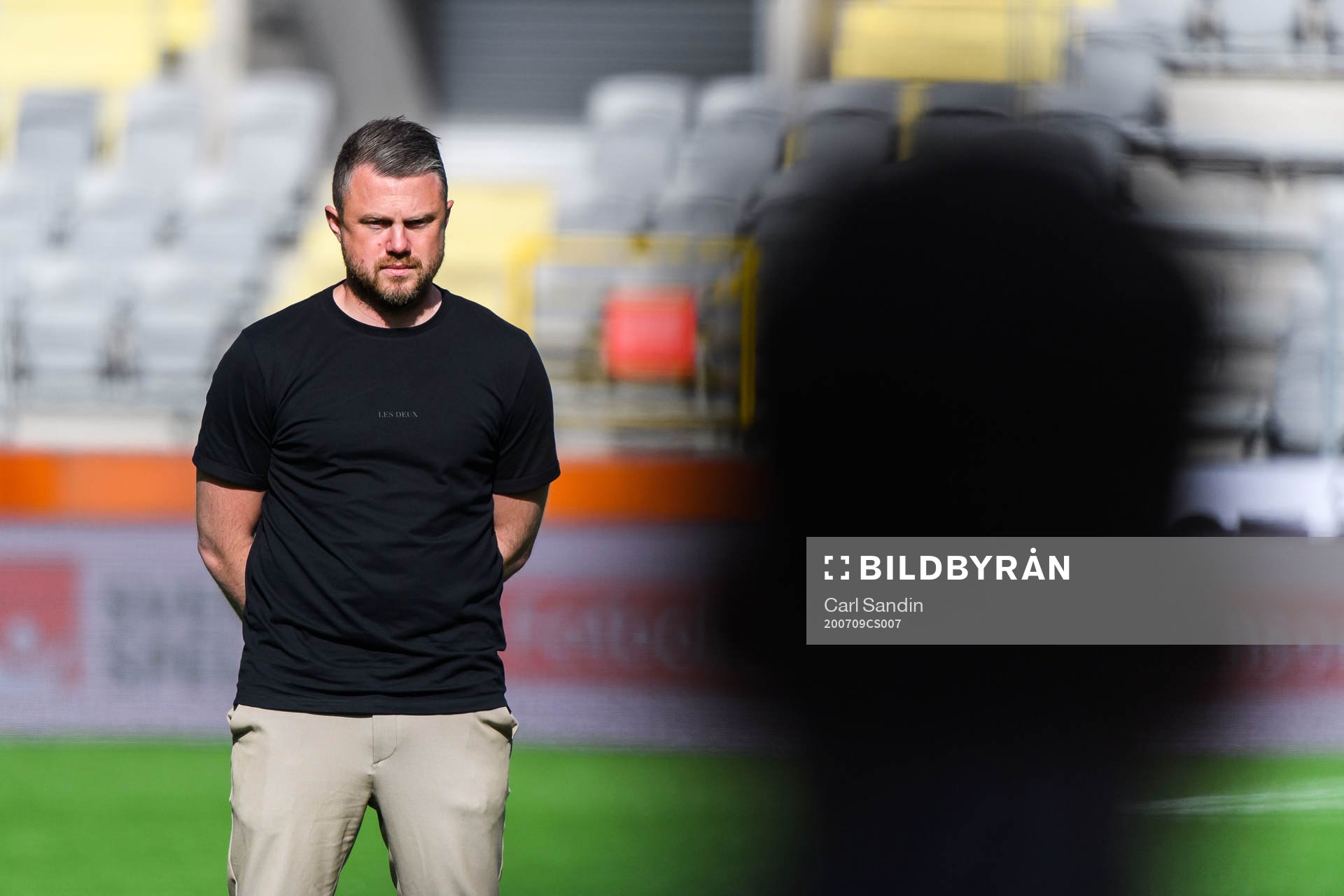 Elfsborgs manager Jimmy Thelin