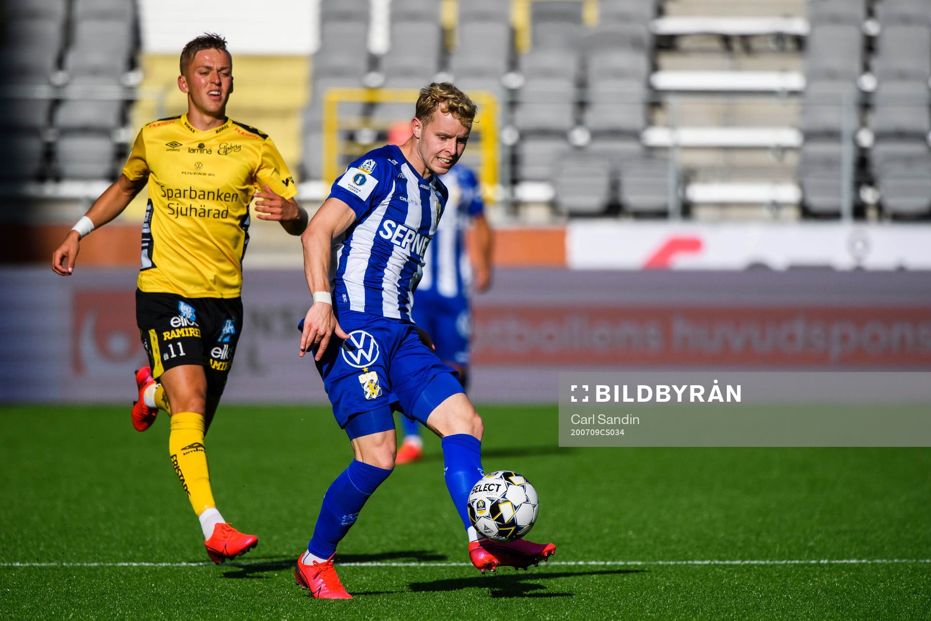 Elfsborgs Jesper Karlsson och IFK Göteborgs Victor