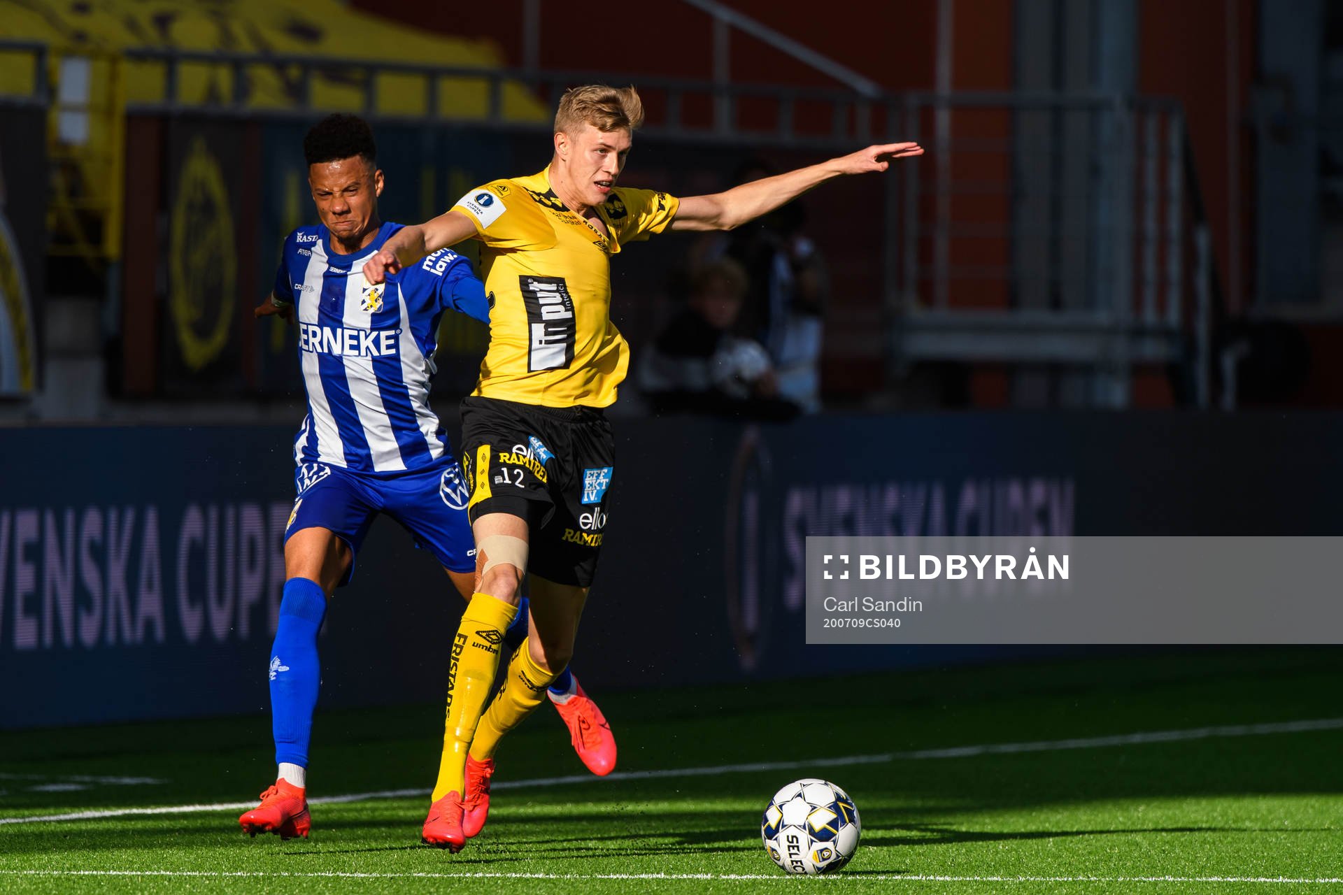 IFK Göteborgs Tobias Sana och Elfsborgs Alexander