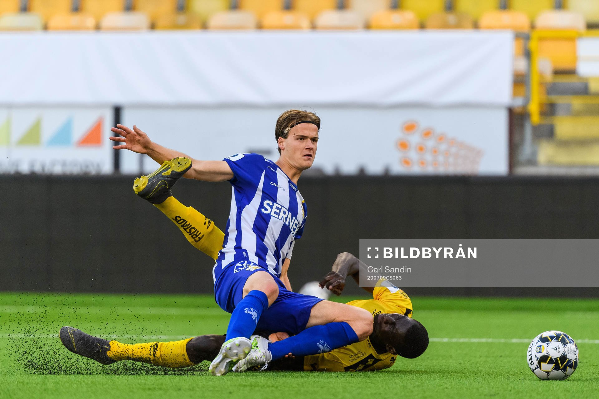 IFK Göteborgs August Erlingmark och Elfsborgs Marokhy