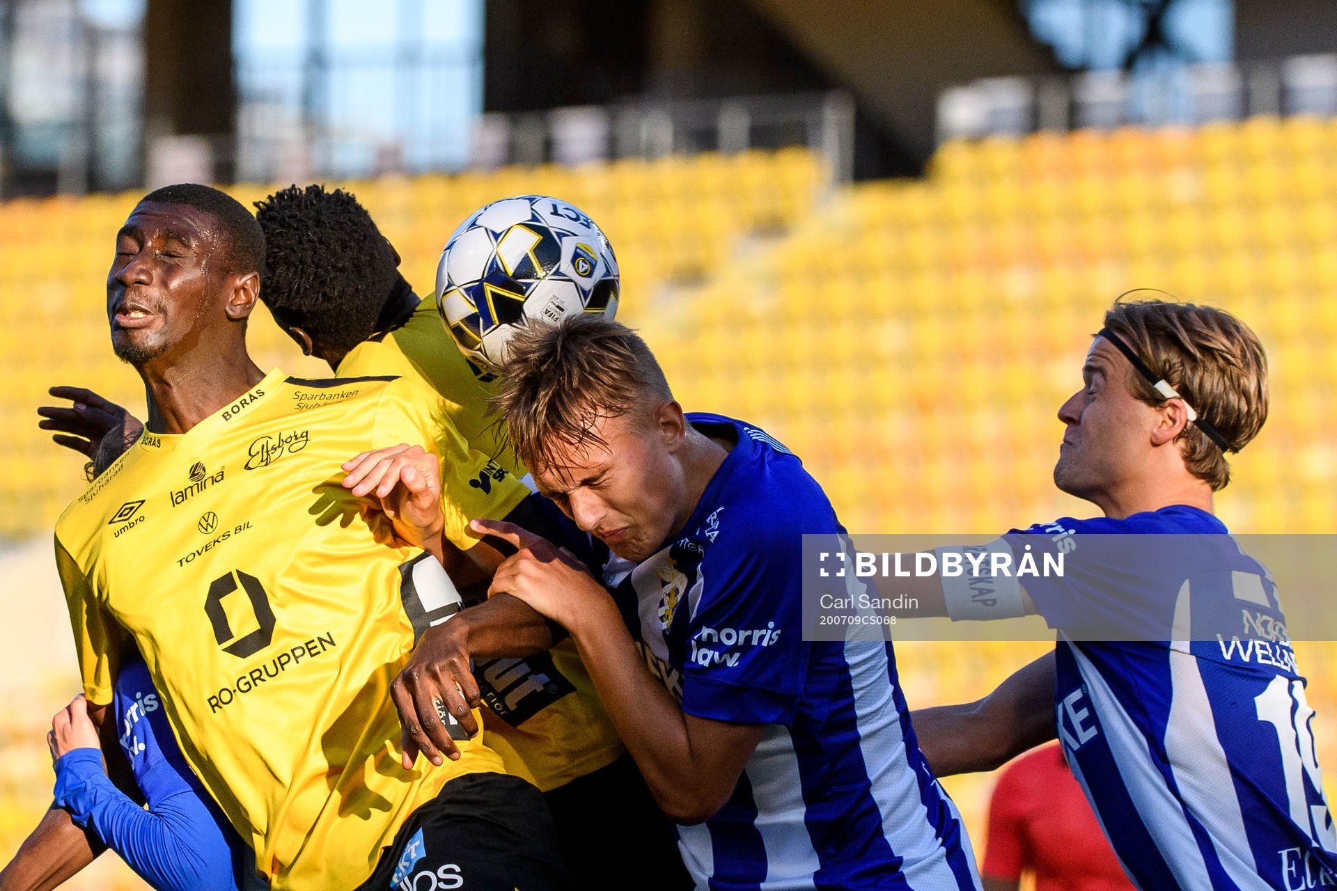 Elfsborgs Marokhy Ndione mot IFK Göteborgs Jesper