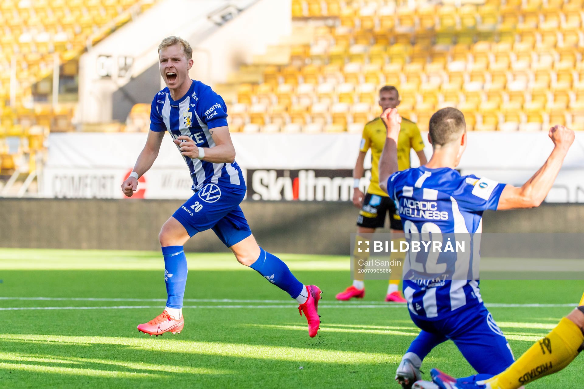 IFK Göteborgs Victor Wernersson jublar