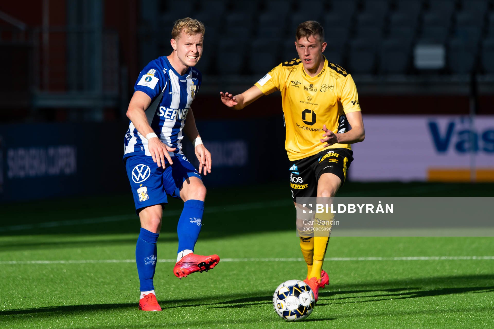 IFK Göteborgs Victor Wernersson och Elfsborgs Alexander