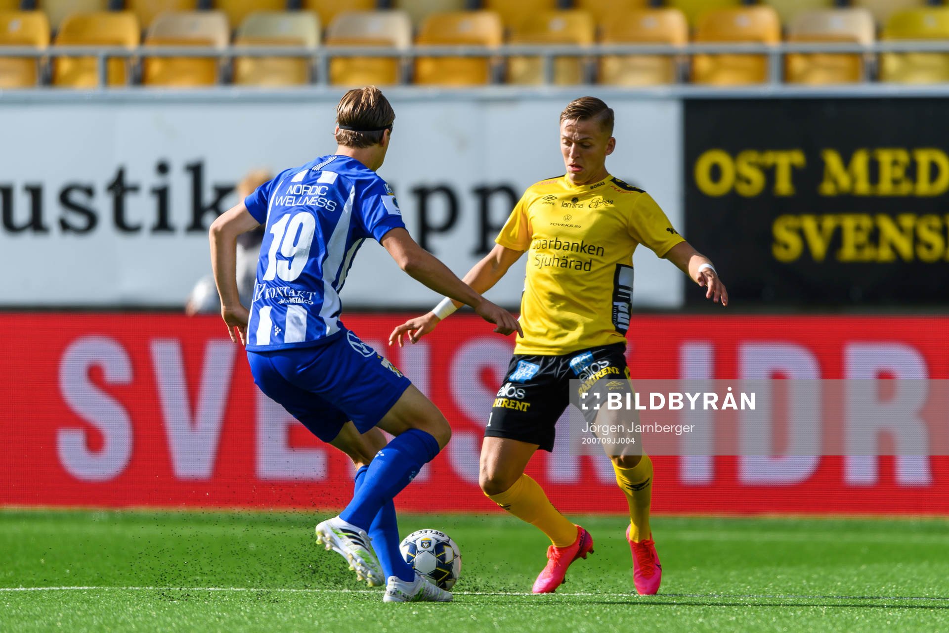 Elfsborgs Jesper Karlsson och IFK Göteborgs August