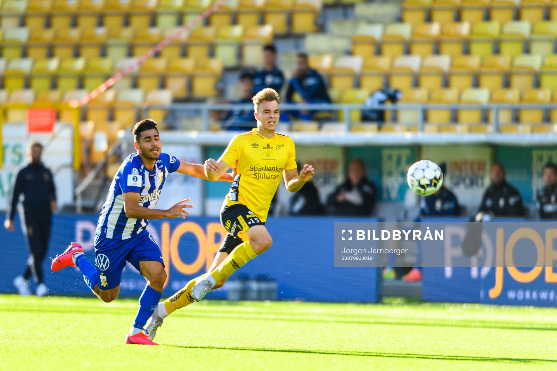 Elfsborgs Leo Väisänen och IFK Göteborgs Hosam Aiesh