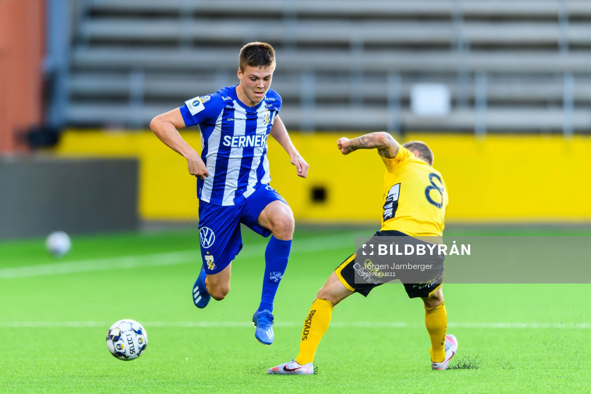 IFK Göteborgs Emil Holm och Elfsborgs Samuel Holmén