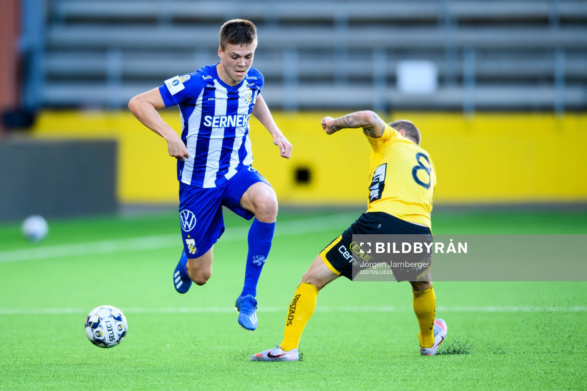 IFK Göteborgs Emil Holm och Elfsborgs Samuel Holmén
