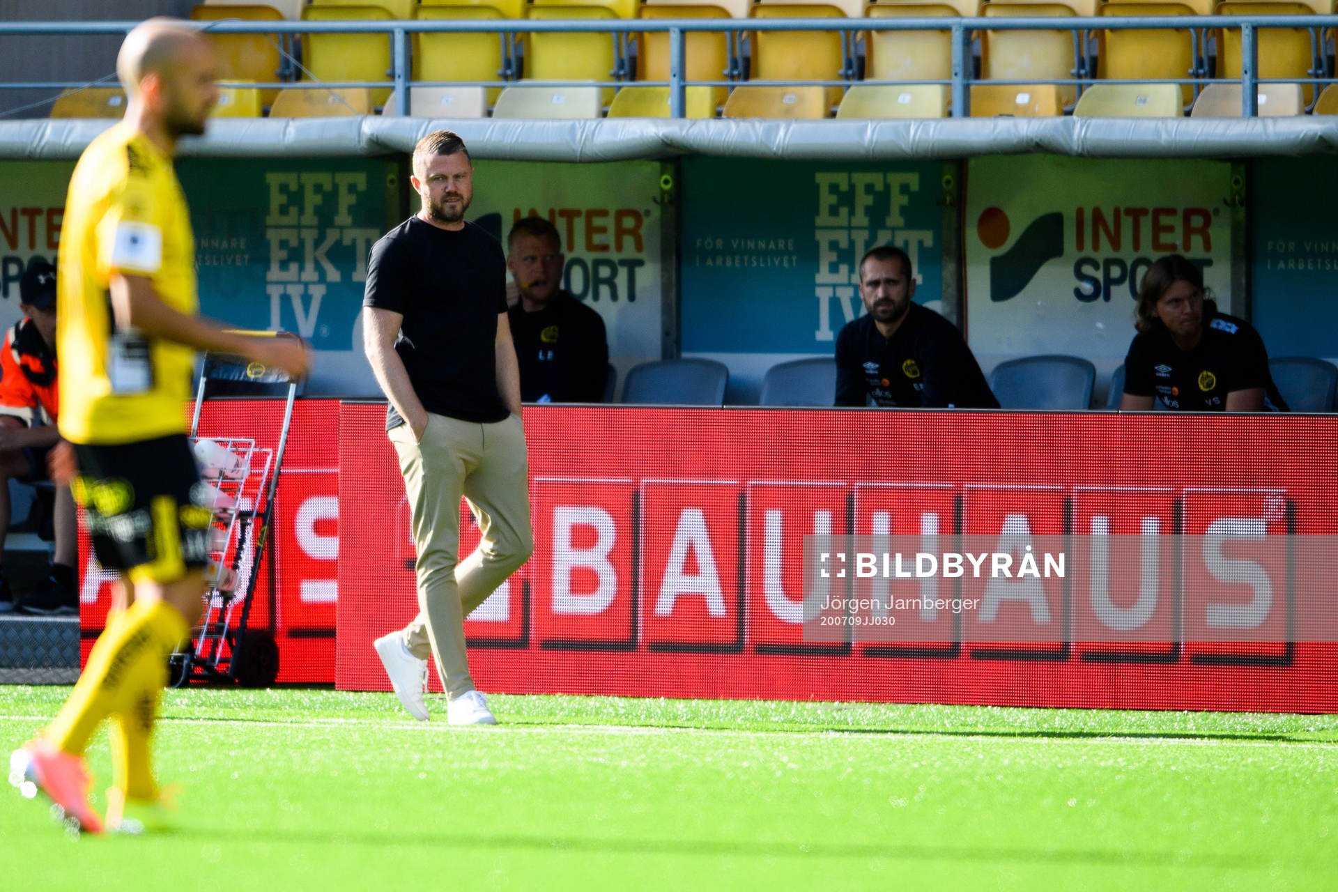 Elfsborgs manager Jimmy Thelin