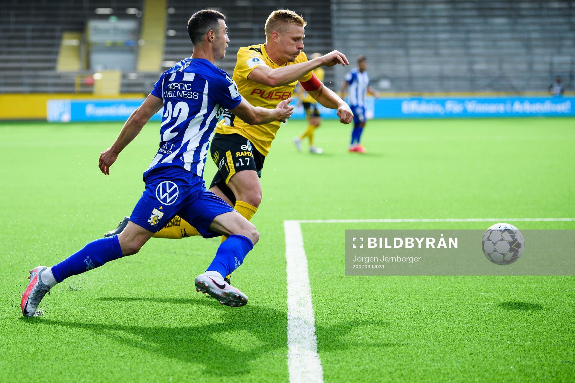 Elfsborgs Per Frick och IFK Göteborgs Giorgi Kharaishvili