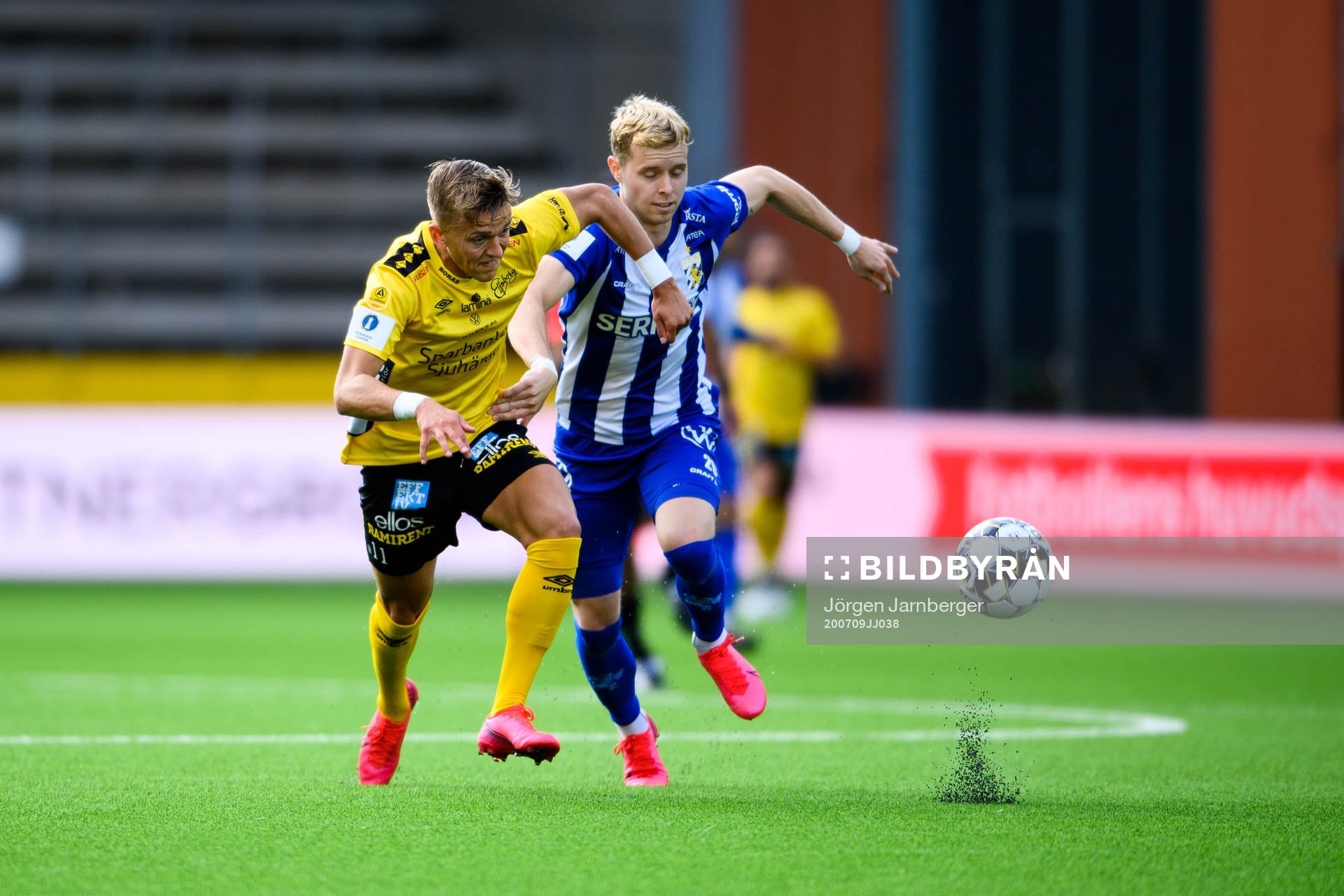 Elfsborgs Jesper Karlsson och IFK Göteborgs Victor