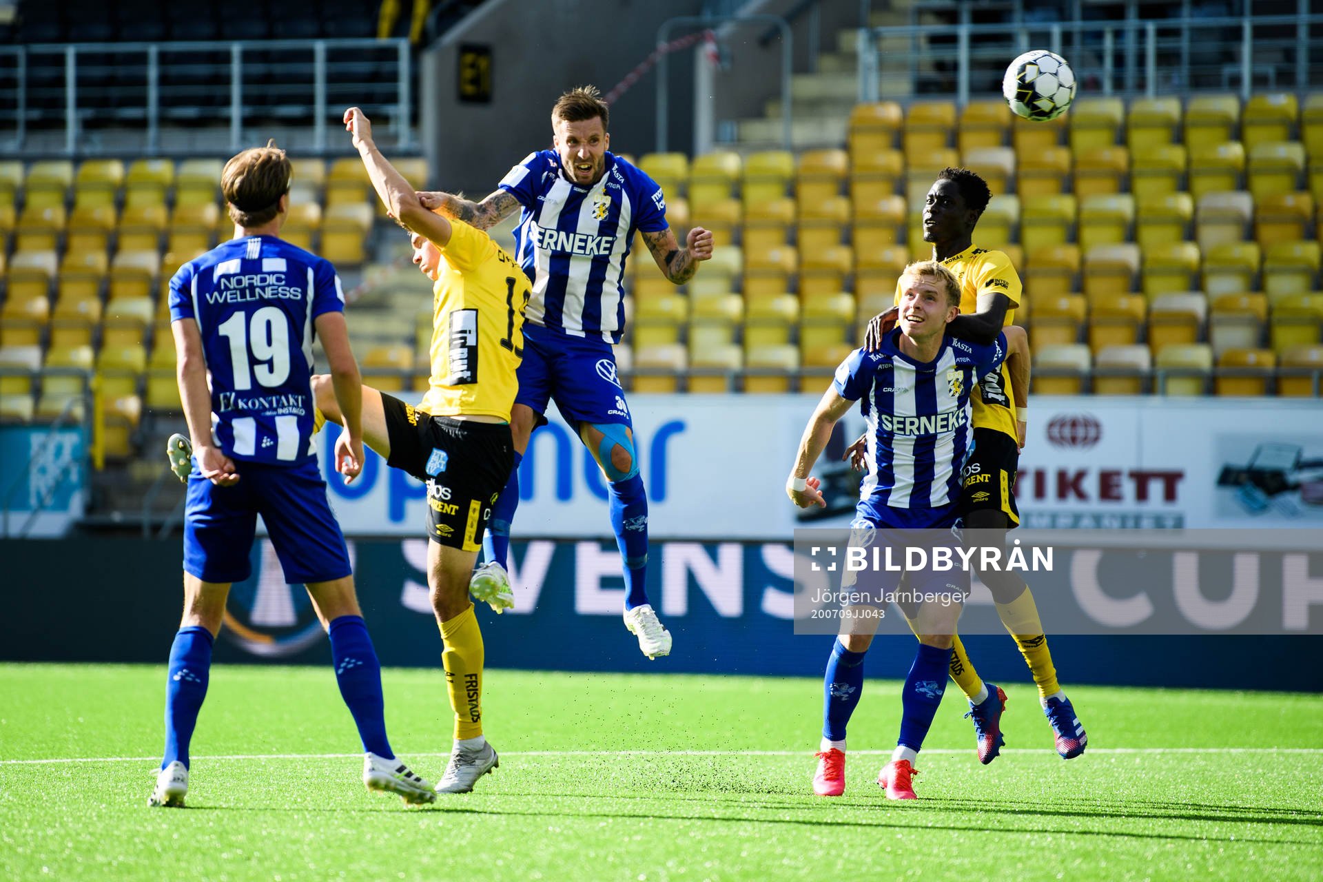 IFK Göteborgs Mattias Bjärsmyr och Victor Wernersson
