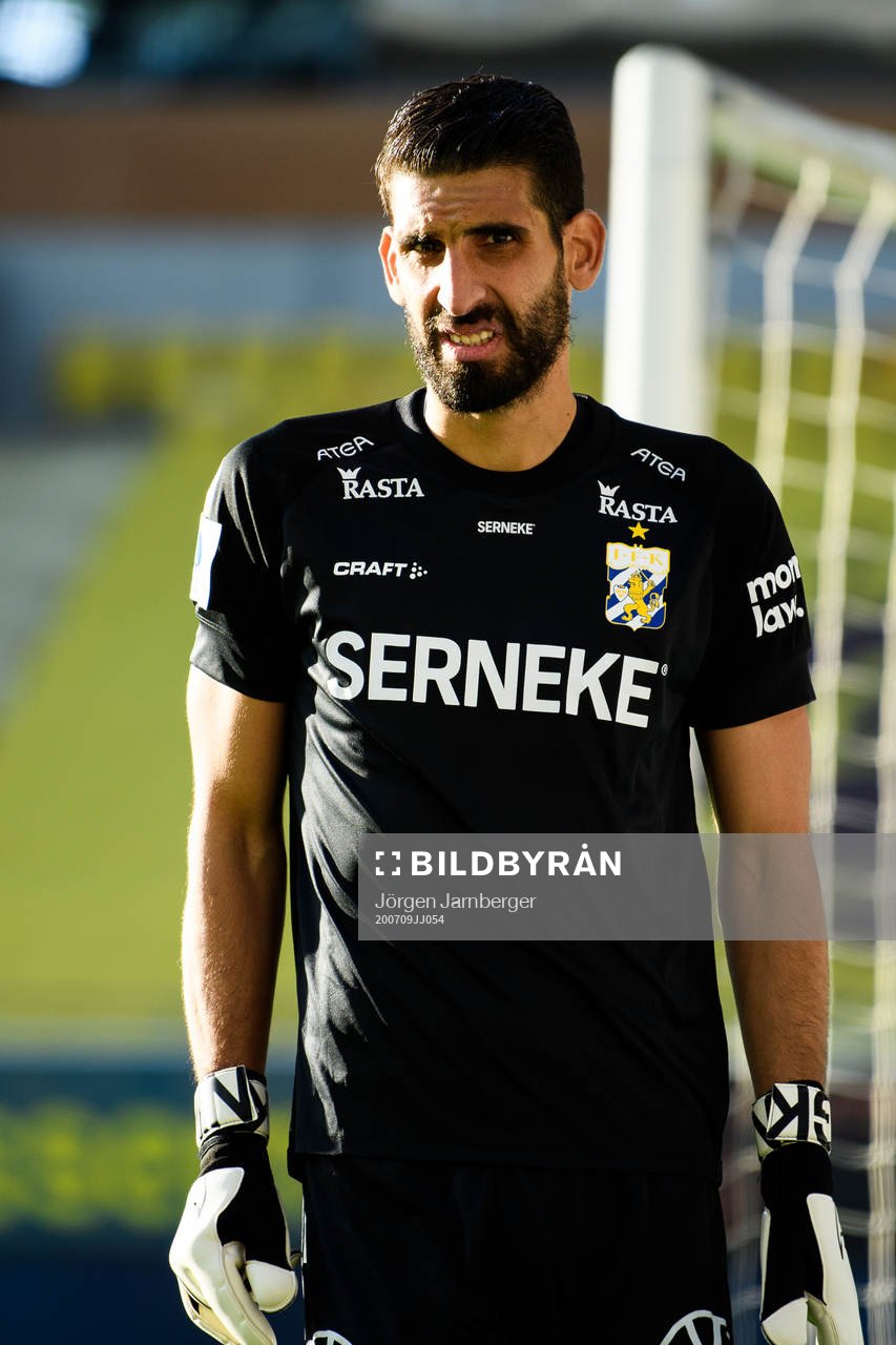 IFK Göteborgs målvakt Ioannis Anestis