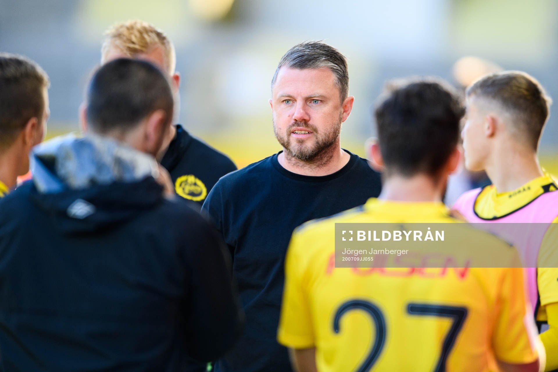 Elfsborgs manager Jimmy Thelin