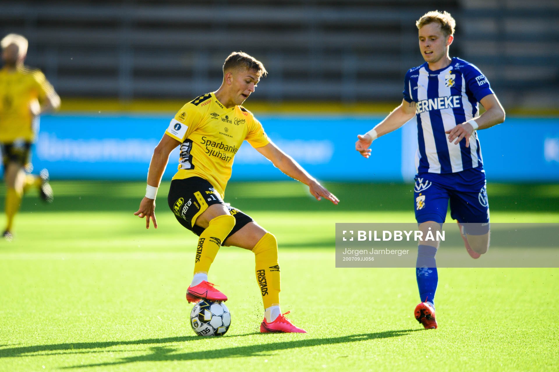 Elfsborgs Jesper Karlsson och IFK Göteborgs Victor