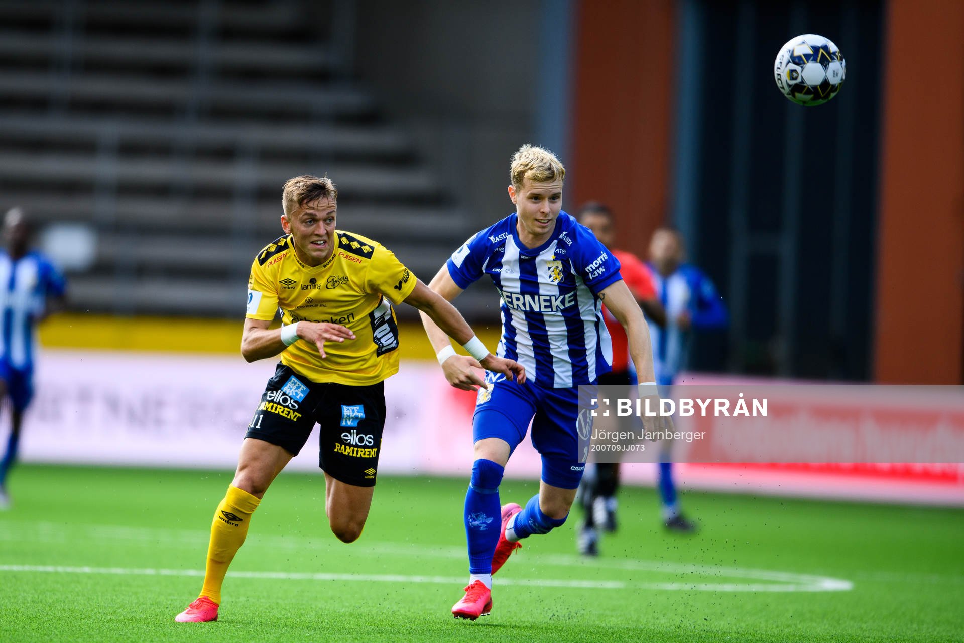 Elfsborgs Jesper Karlsson och IFK Göteborgs Victor