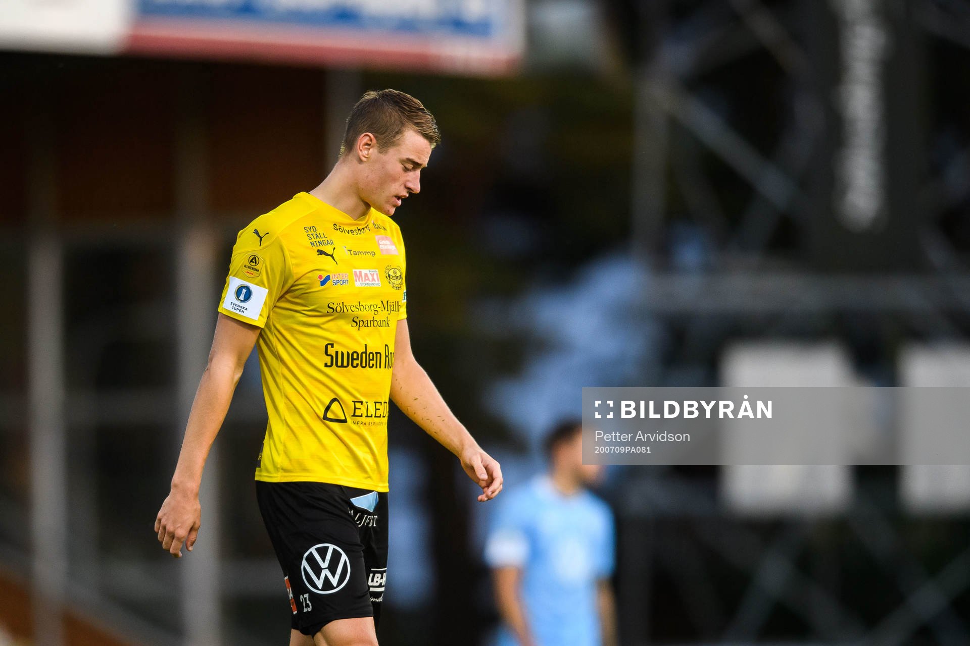 Mjällbys Jesper Löfgren deppar