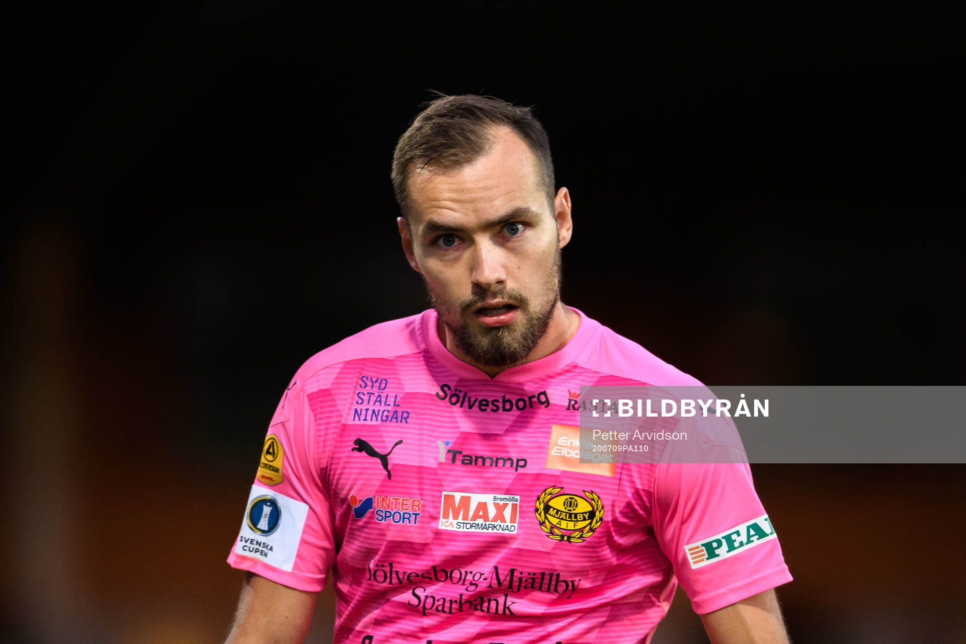 Mjällbys målvakt Carl-Johan Eriksson