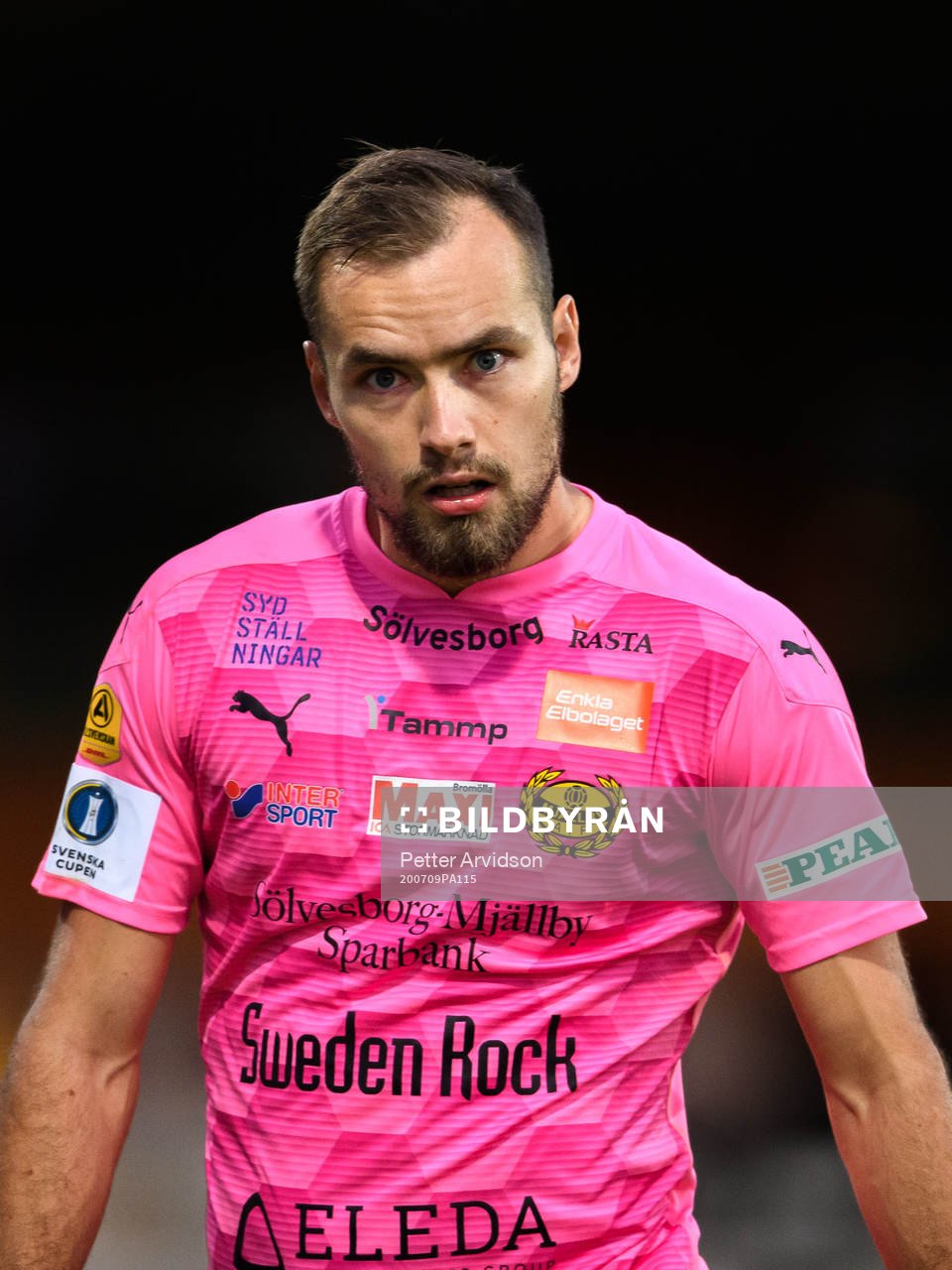 Mjällbys målvakt Carl-Johan Eriksson