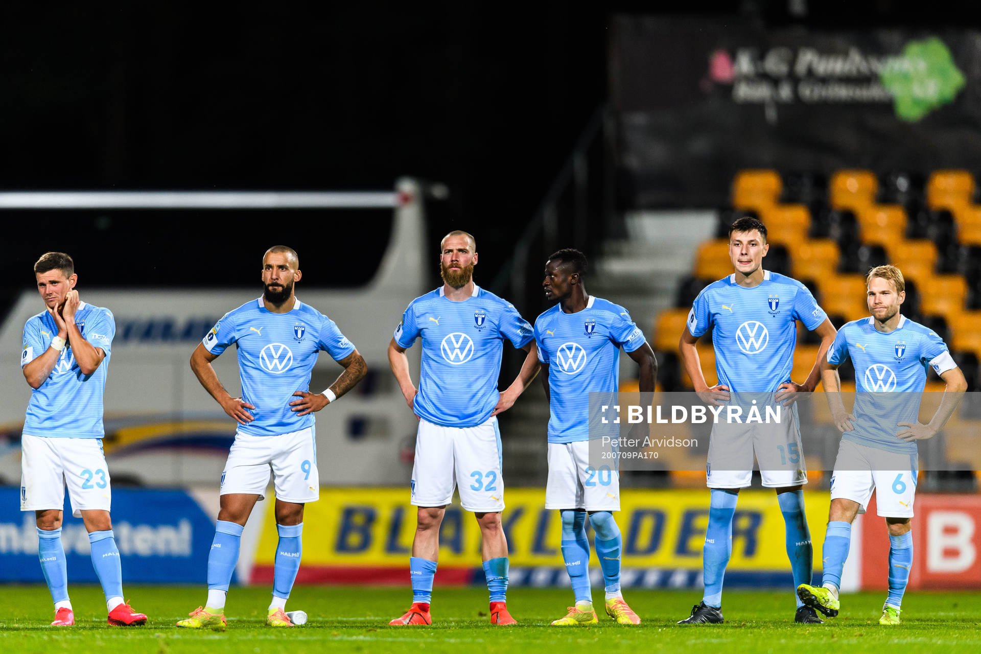 Malmö FFs spelare deppar