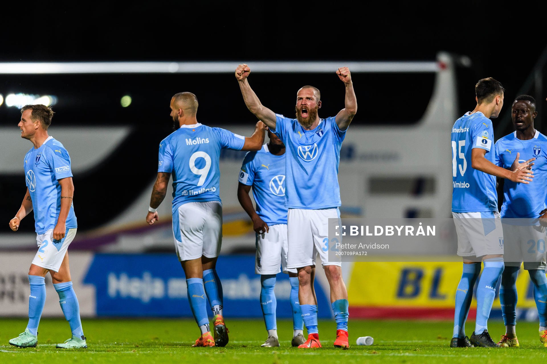 Malmö FFs Jo Inge Berget jublar