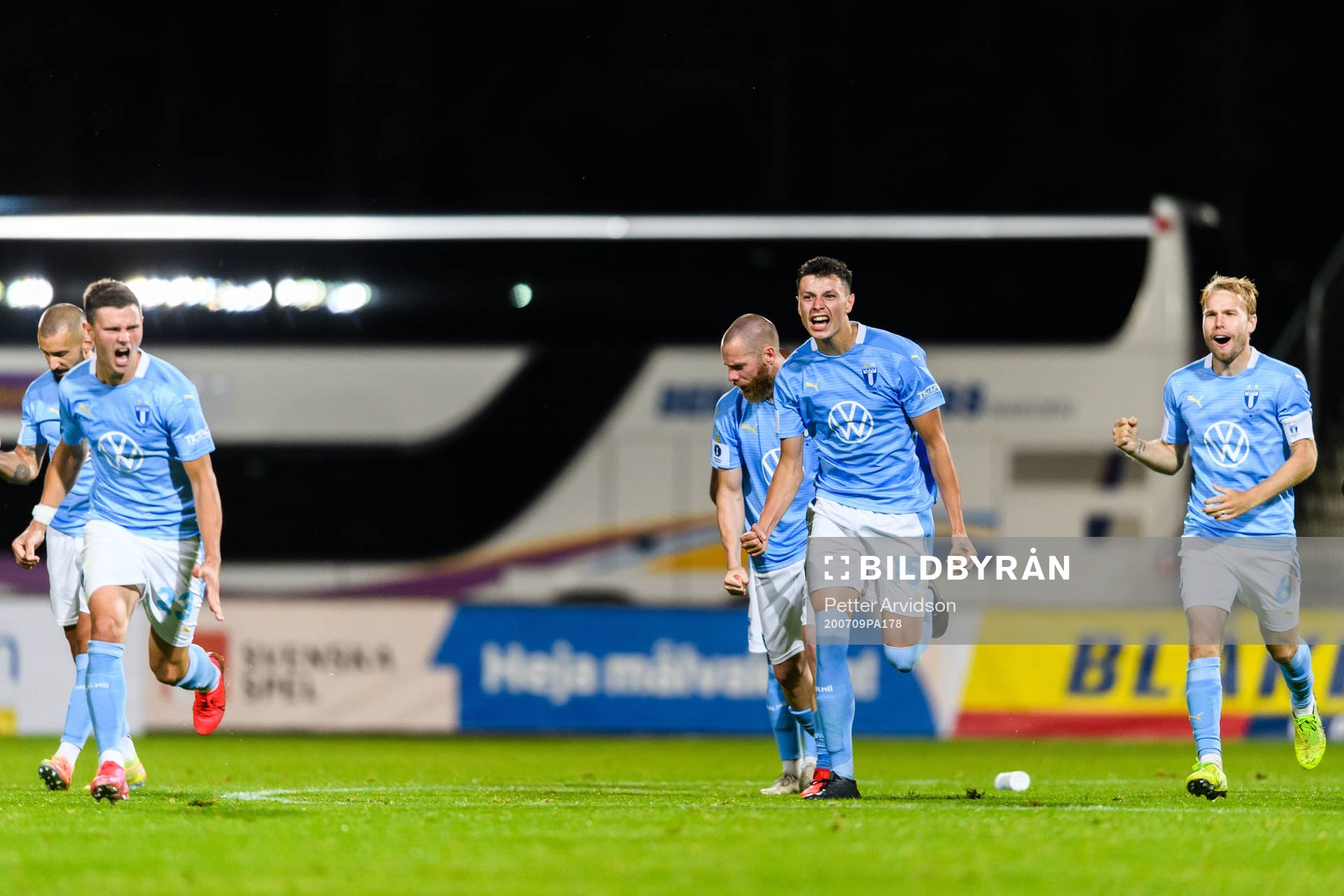 Malmö FFs Arnór Traustason, Anel Ahmedhodzic och Oscar