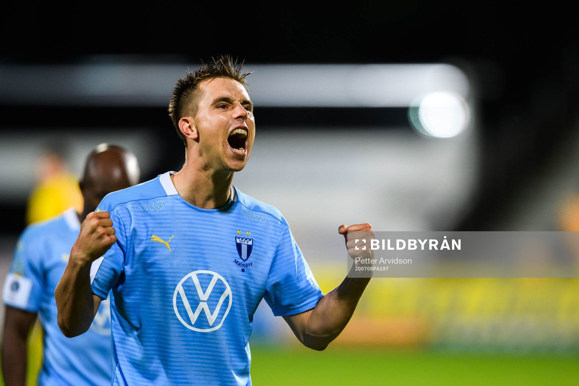 Malmö FFs Jonas Knudsen jublar