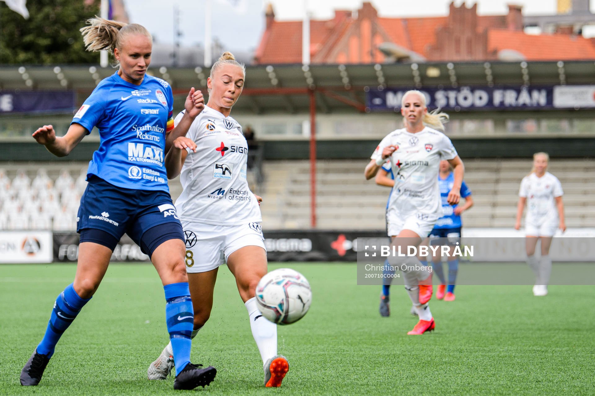 Eskilstunas Matilda Plan och Rosengårds Hanna Bennison