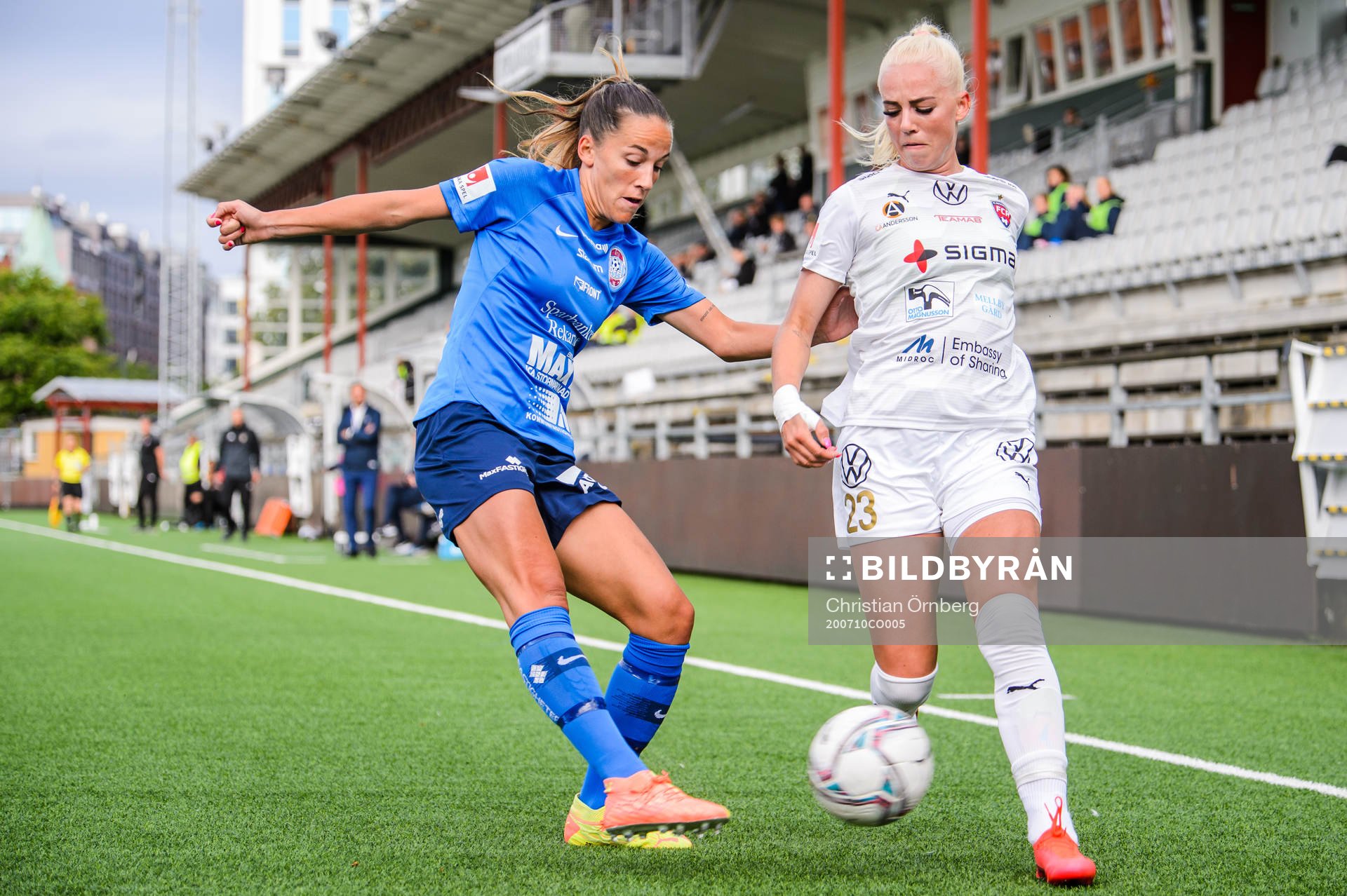 Eskilstunas Anna Oscarsson och Rosengårds Sofie Svava