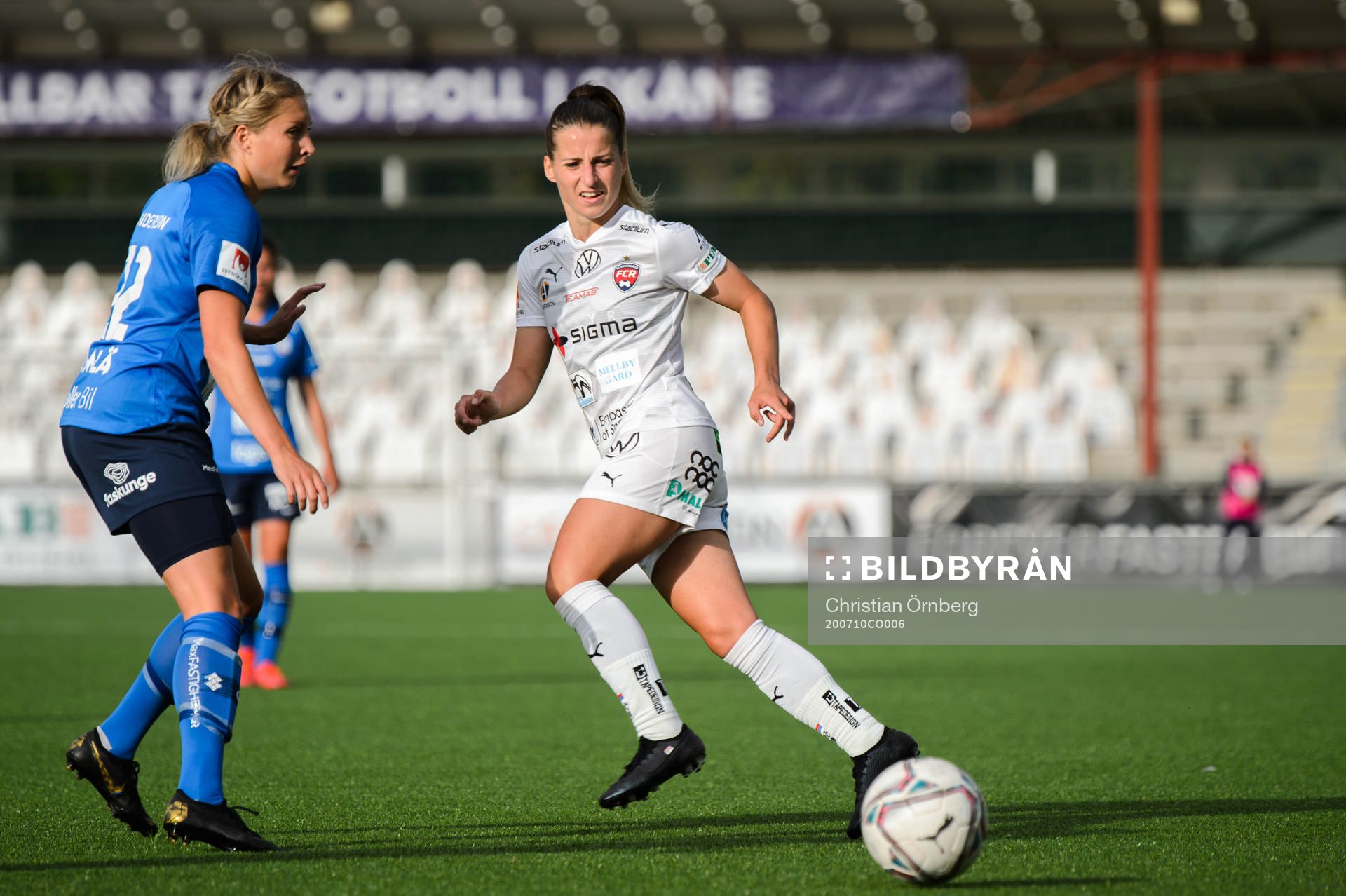 Eskilstunas Fanny Andersson och Rosengårds Jelena Cankovic