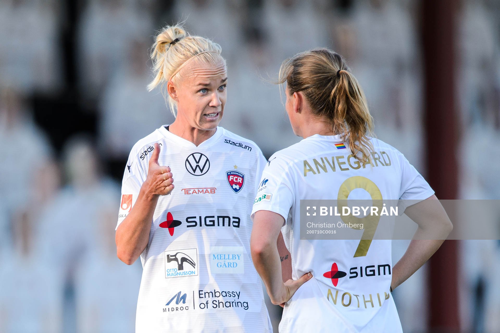 Rosengårds Caroline Seger i samtal med Anna Anvegård
