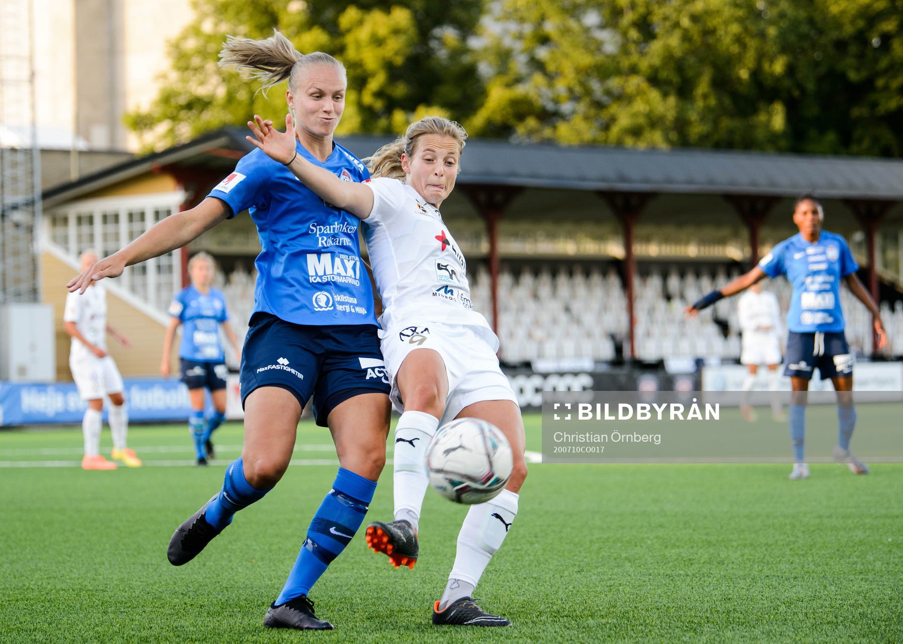 Eskilstunas Matilda Plan och Rosengårds Anna Anvegård