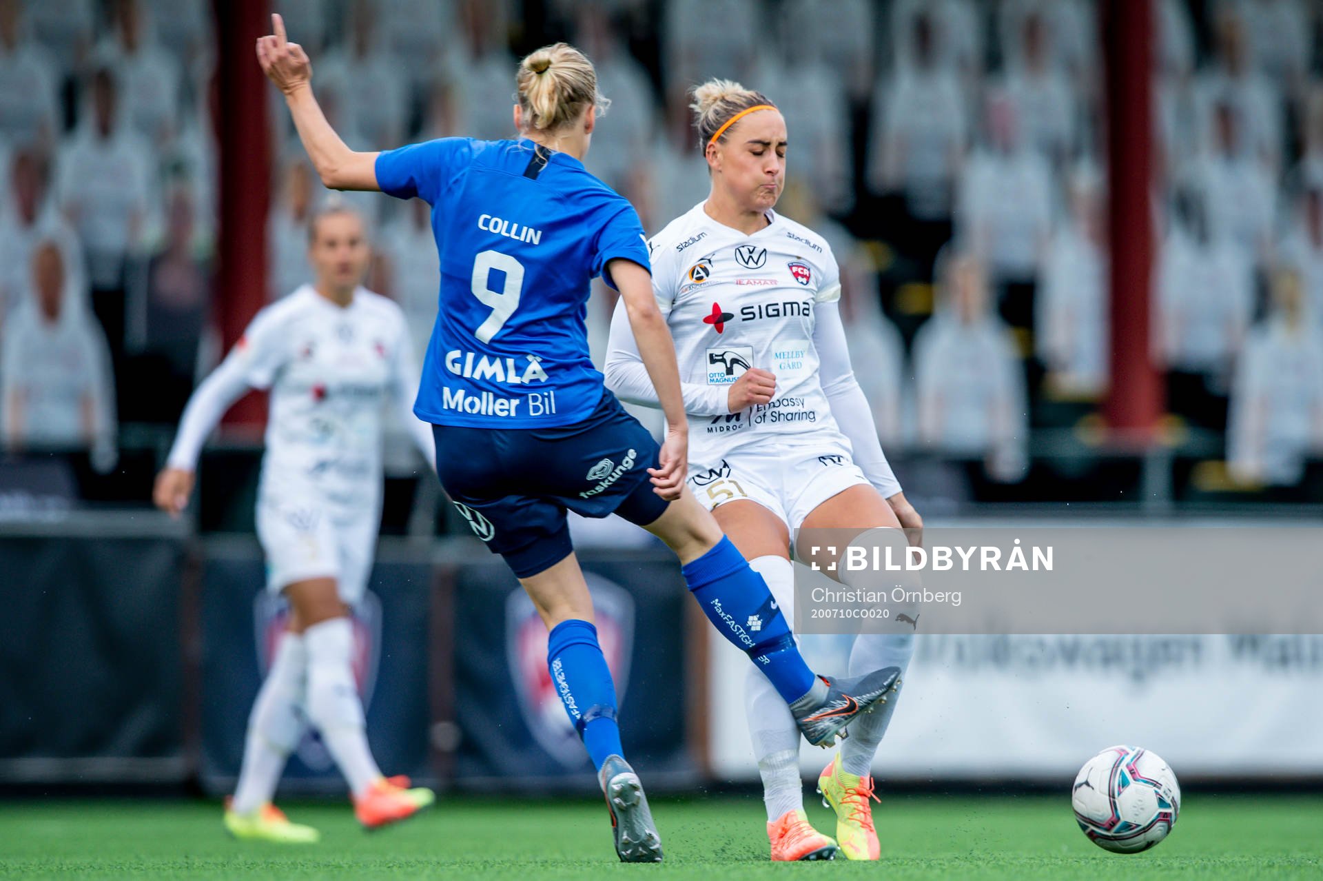 Eskilstunas Kaisa Collin mot Rosengårds Sanne Troelsgaard