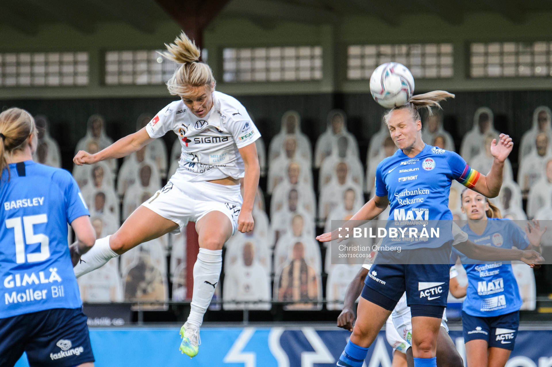 Rosengårds Mimmi Larsson och Eskilstunas Matilda Plan