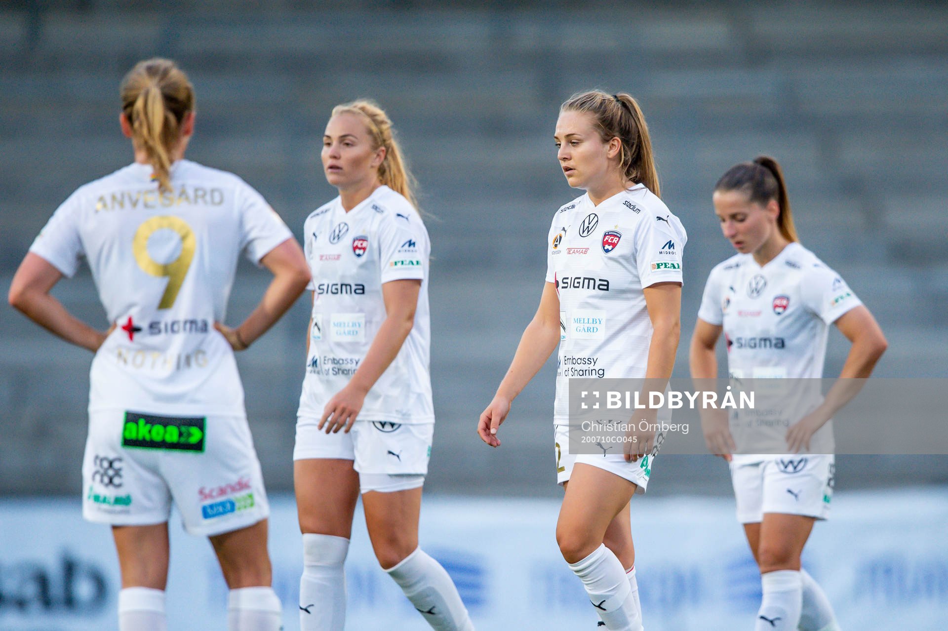 Rosengårds Anna Anvegård, Glodis Perla Viggosdottir,