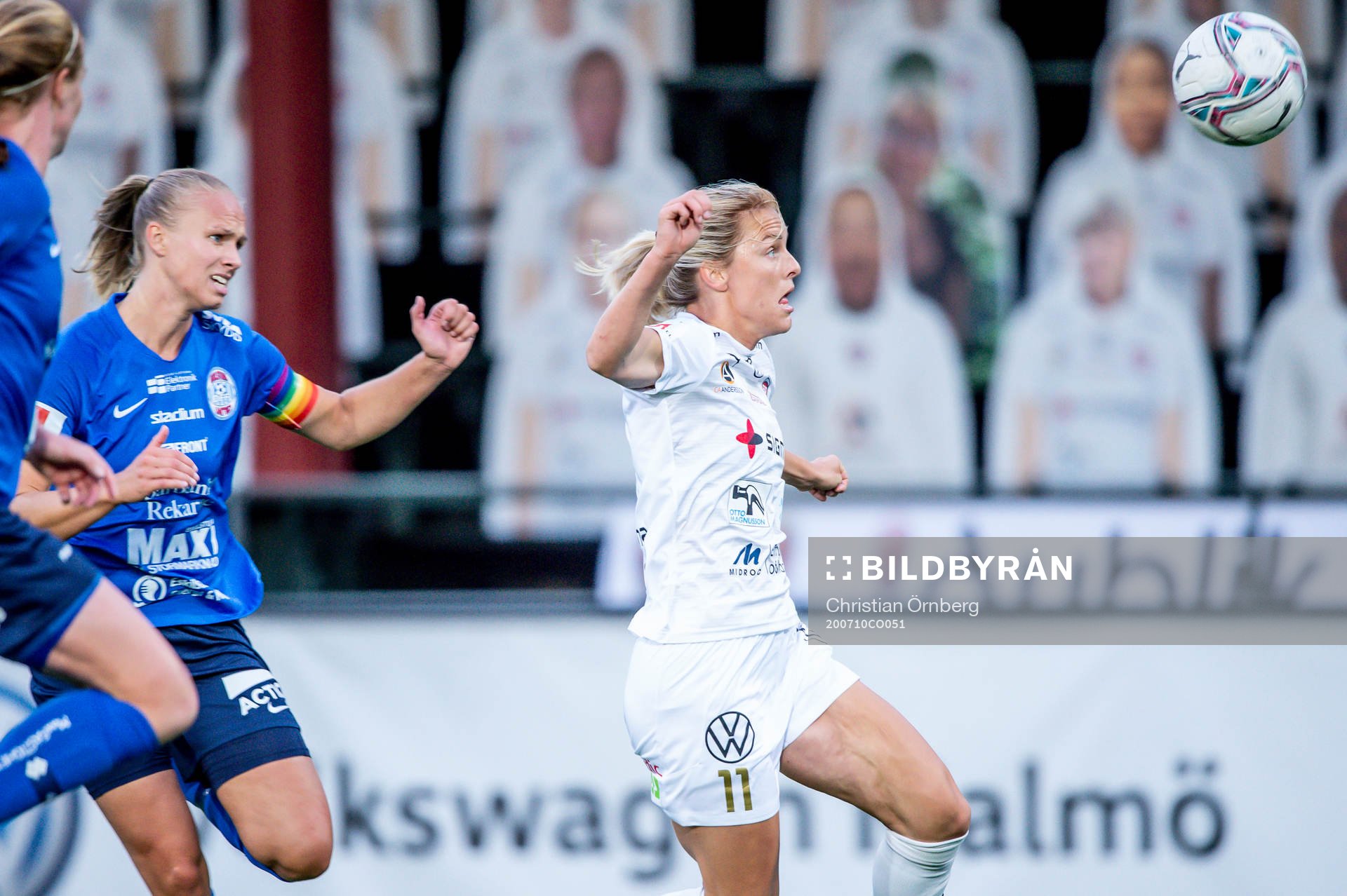 Rosengårds Mimmi Larsson mot Matilda Plan