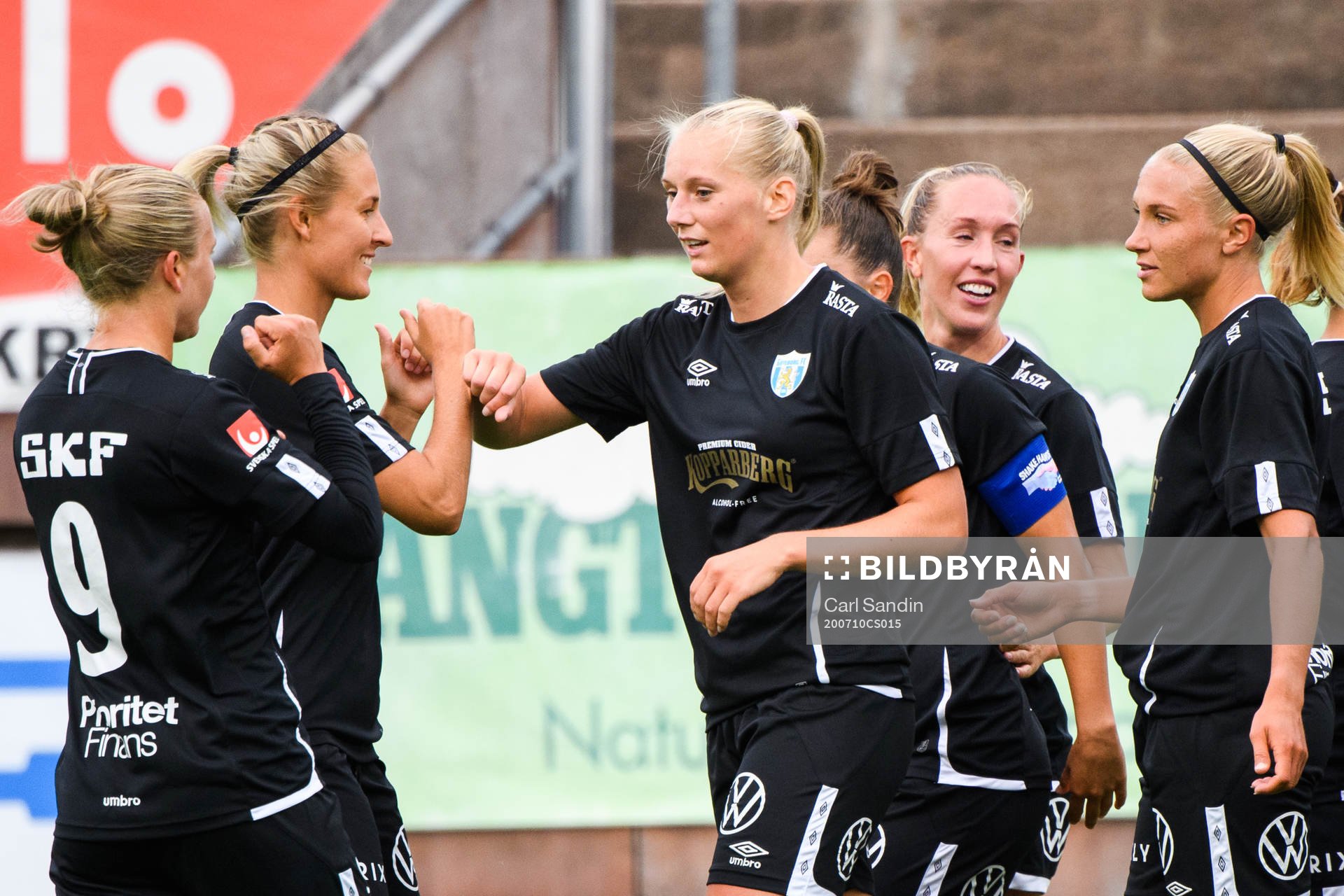 Göteborgs Stina Blackstenius jublar