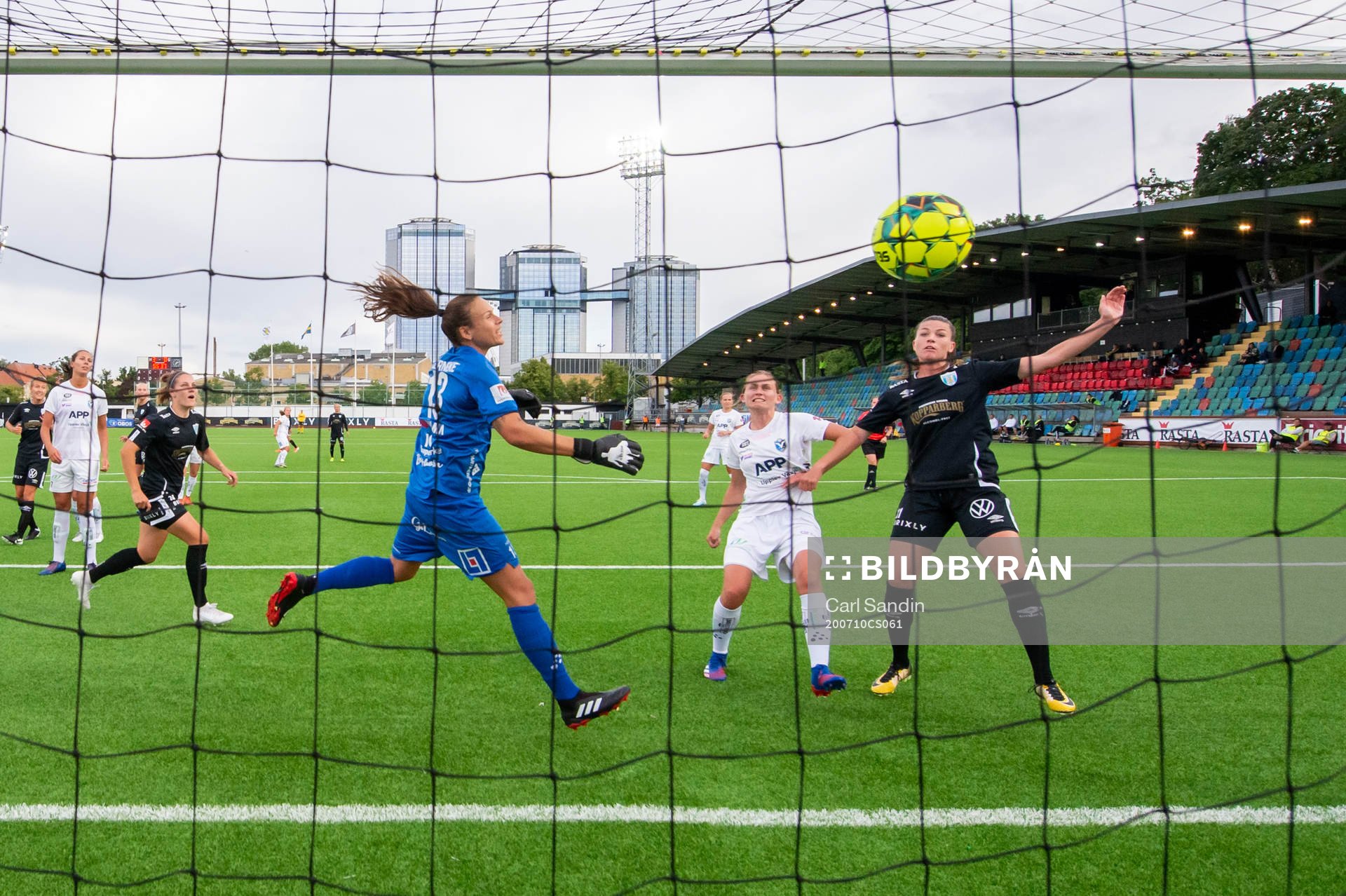 Göteborgs Julia Zigiotti Olme (ej i bild) gör 4-0