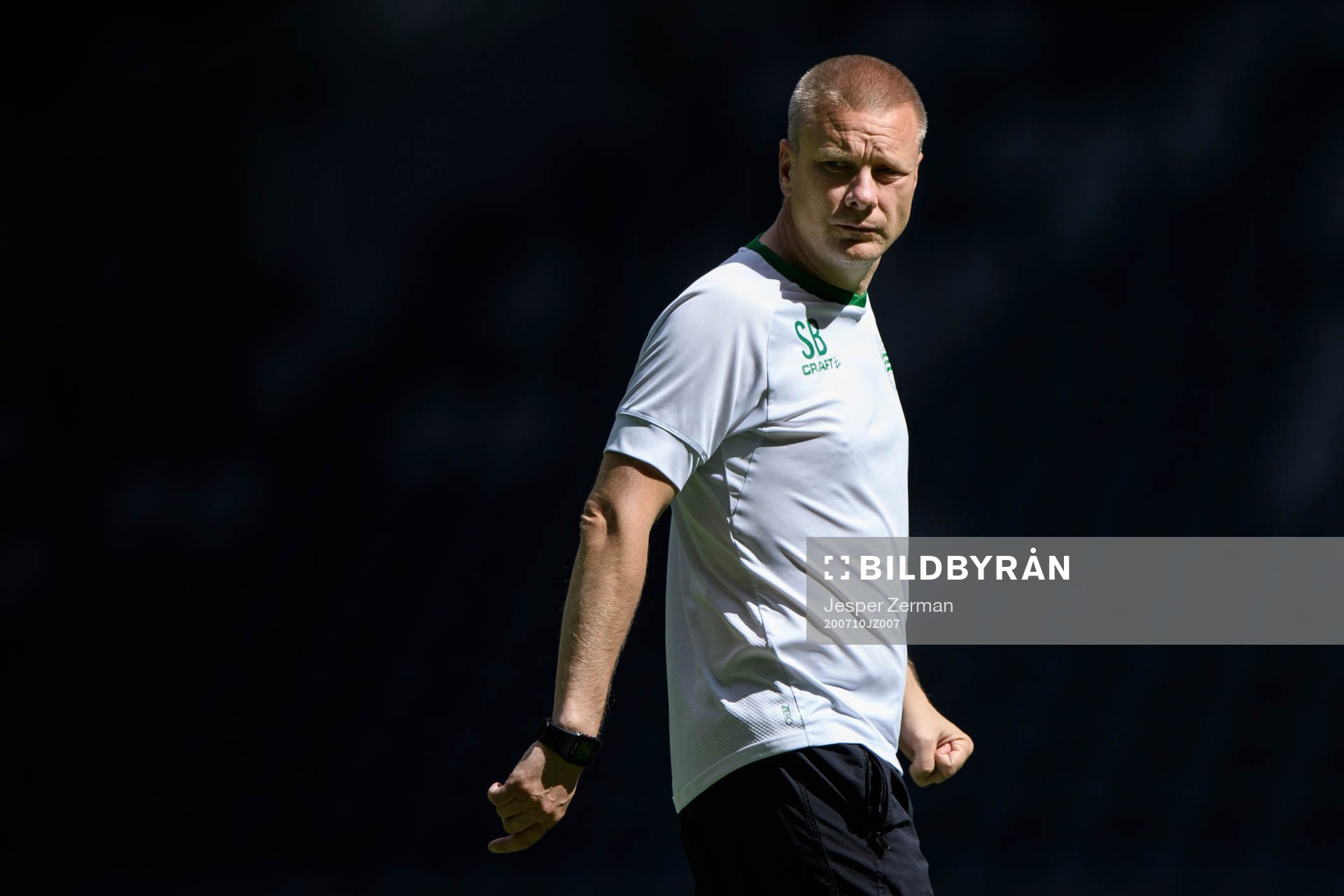 Hammarbys tränare Stefan Billborn