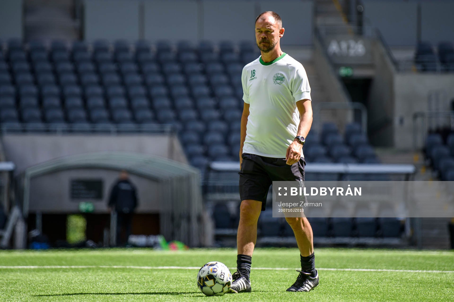 Hammarbys assisterande tränare Joachim Björklund
