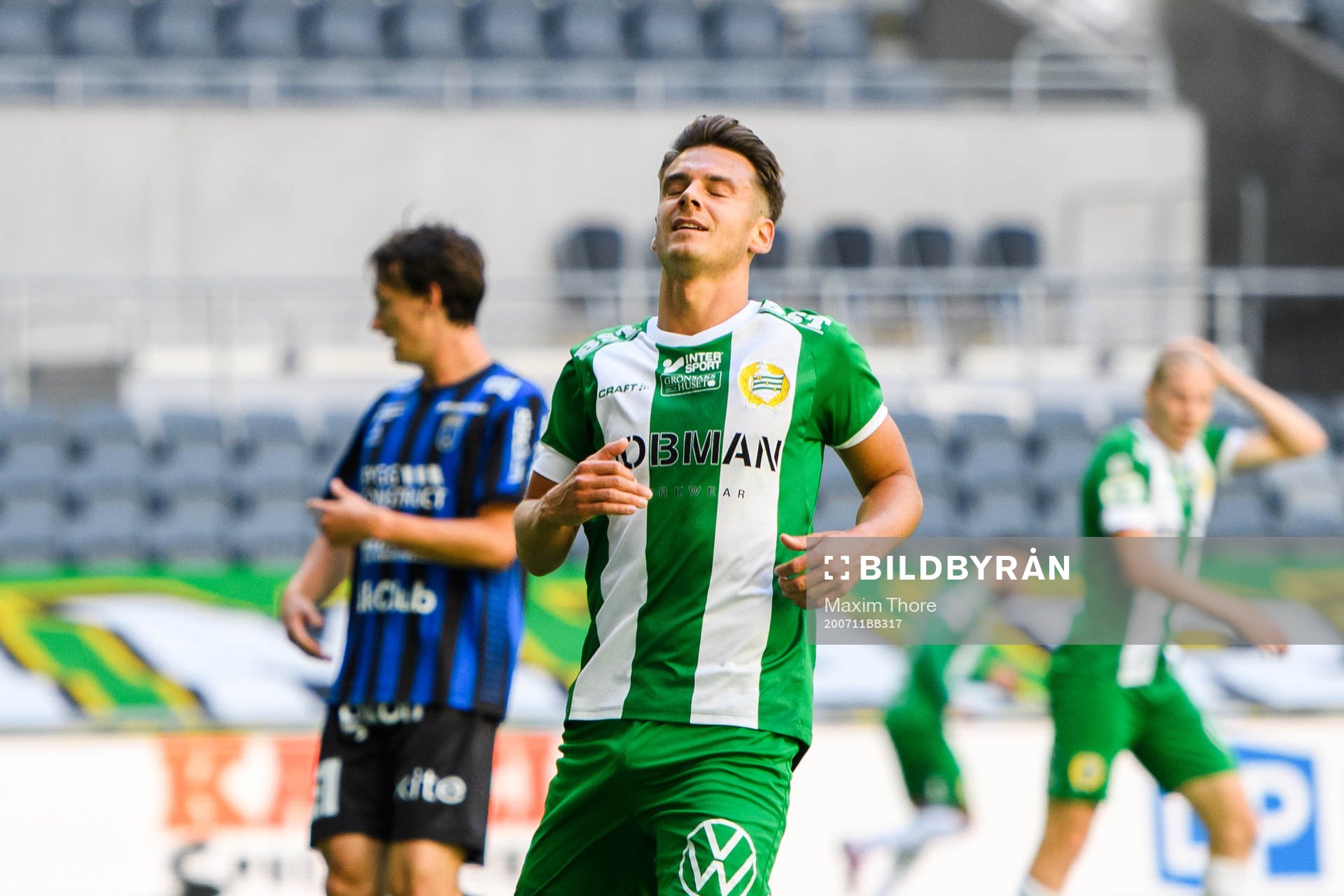 Hammarbys Alexander Kacaniklic deppar