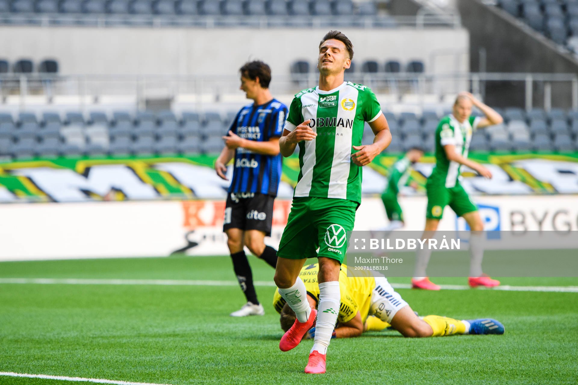 Hammarbys Alexander Kacaniklic deppar